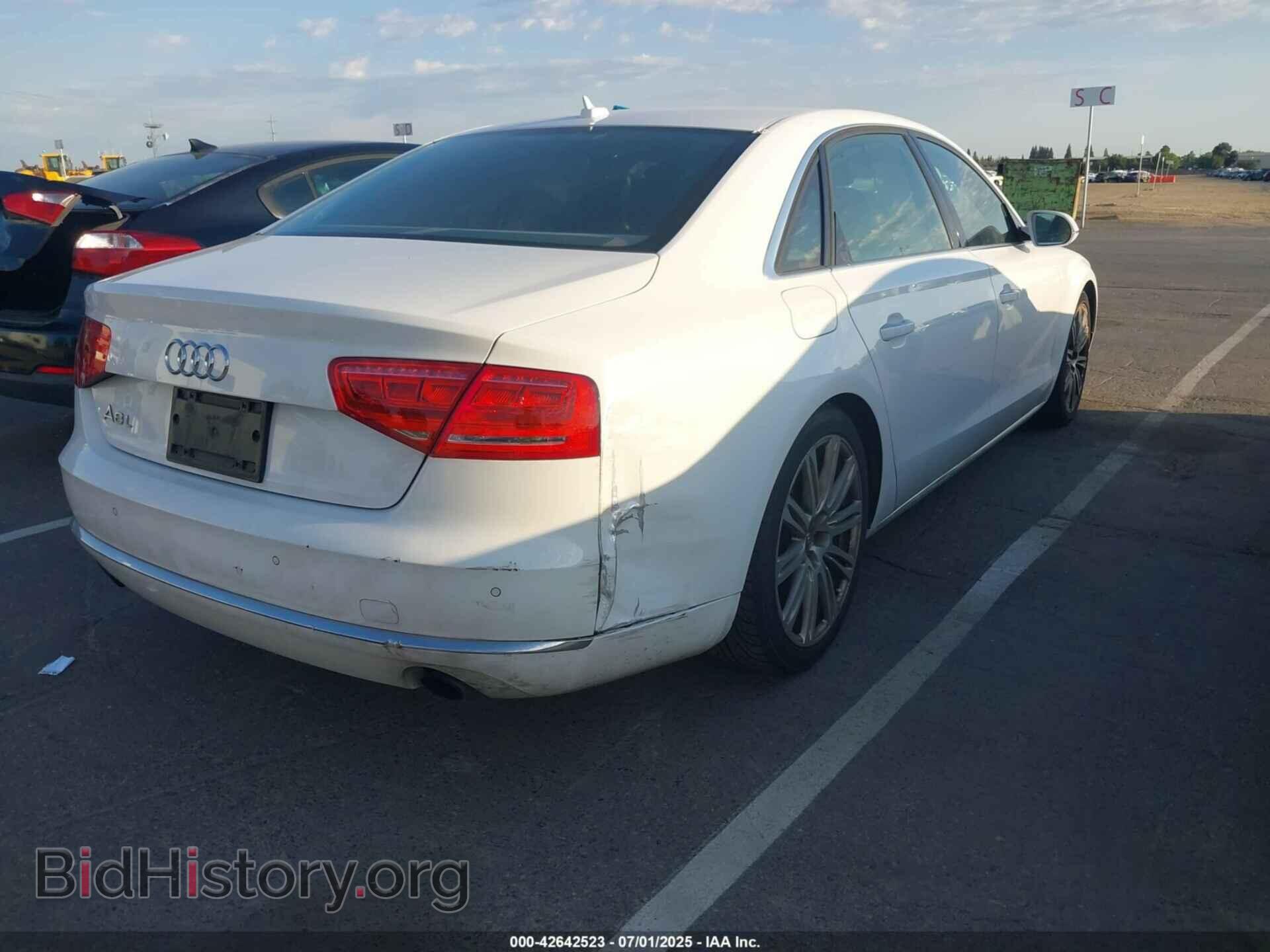 2013 AUDI A8 L - VIN: WAURGAFD5DN009804 - Фото 4