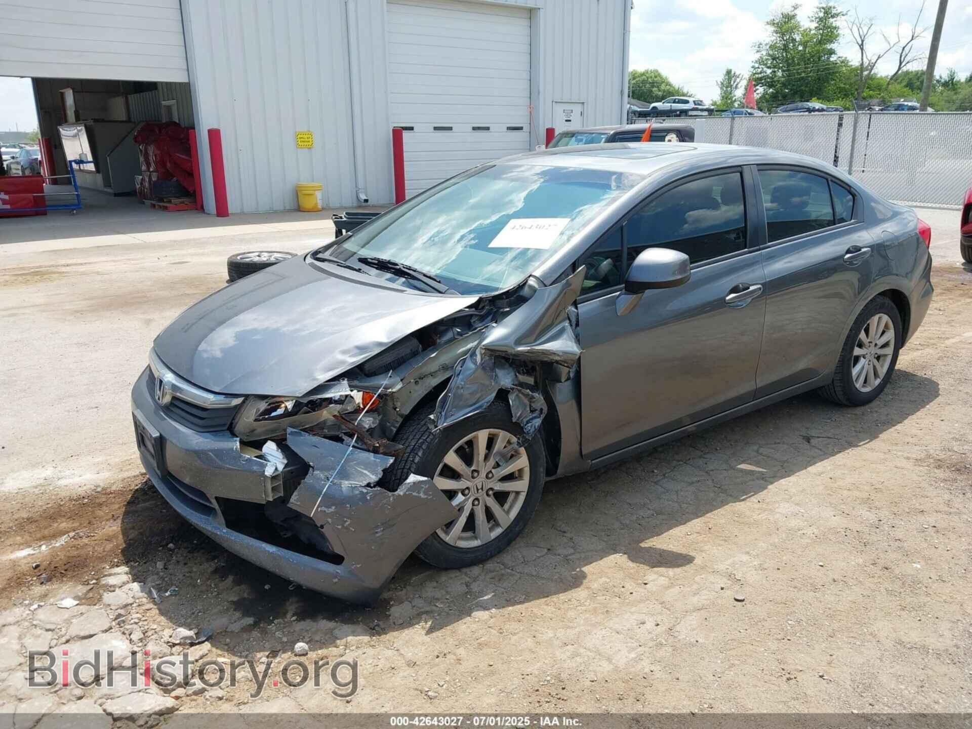 2012 HONDA CIVIC - VIN: 19XFB2F90CE009444 - Фото 2