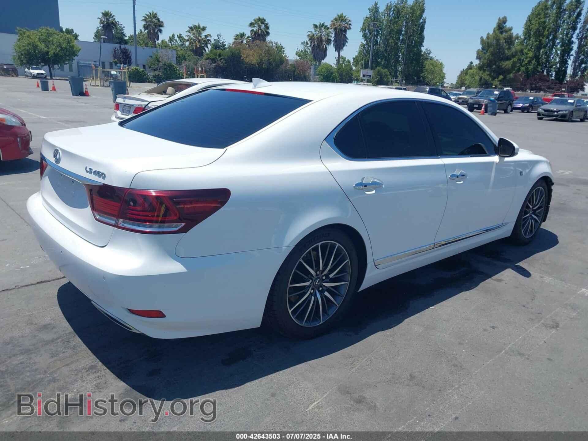 2014 LEXUS LS 460 - VIN: JTHBL5EF4E5131693 - Фото 4