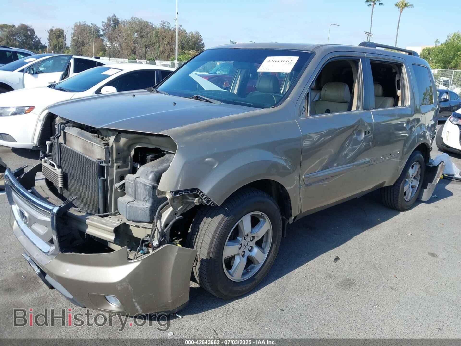2011 HONDA PILOT - VIN: 5FNYF3H50BB033121 - Фото 2