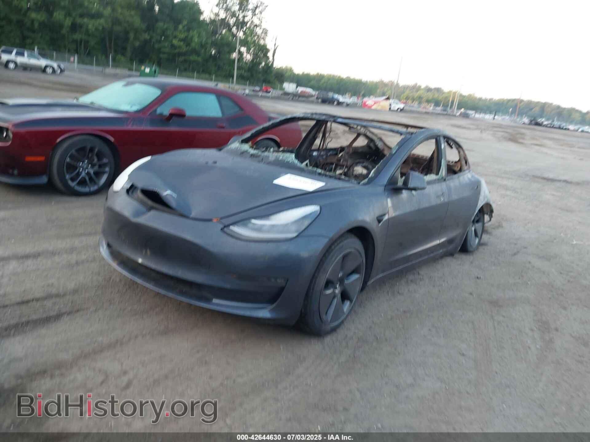 2022 TESLA MODEL 3 - VIN: 5YJ3E1EB6NF242444 - Фото 2
