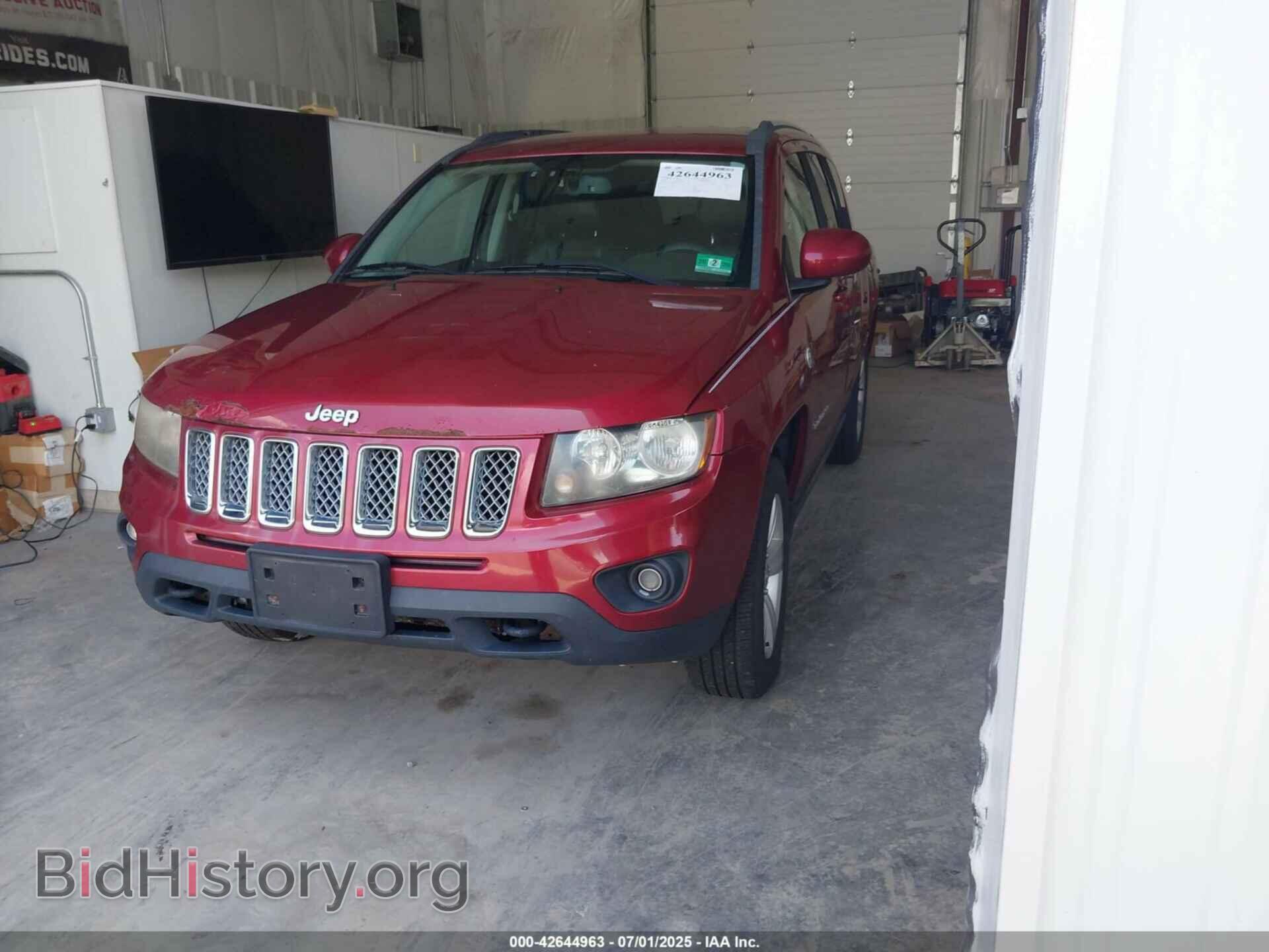 2014 JEEP COMPASS - VIN: 1C4NJDEB9ED501408 - Фото 2