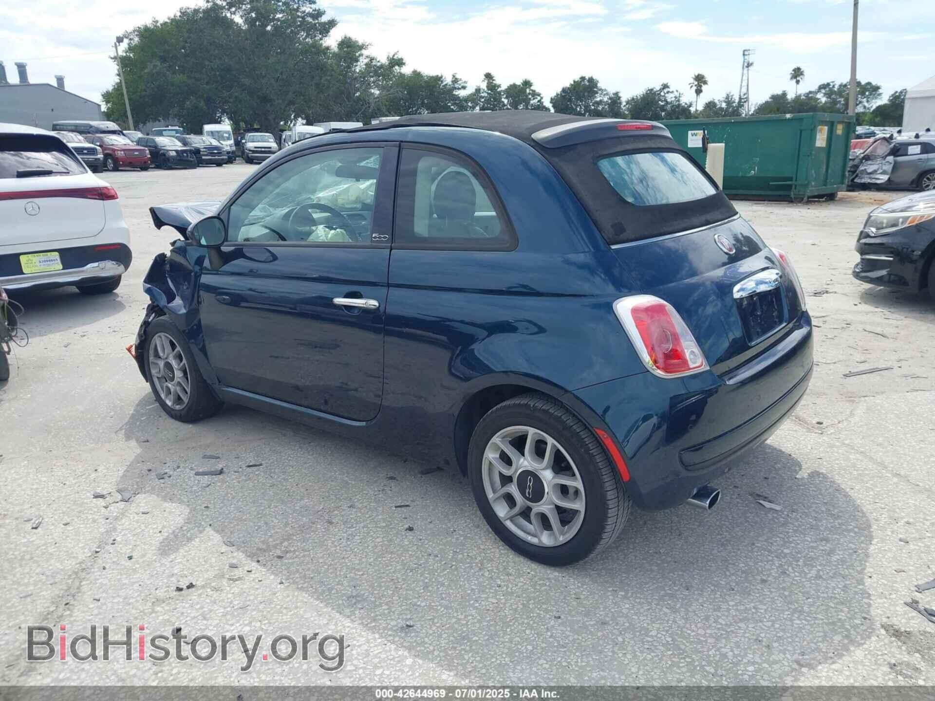 2015 FIAT 500C - VIN: 3C3CFFDR5FT667542 - Photo 3