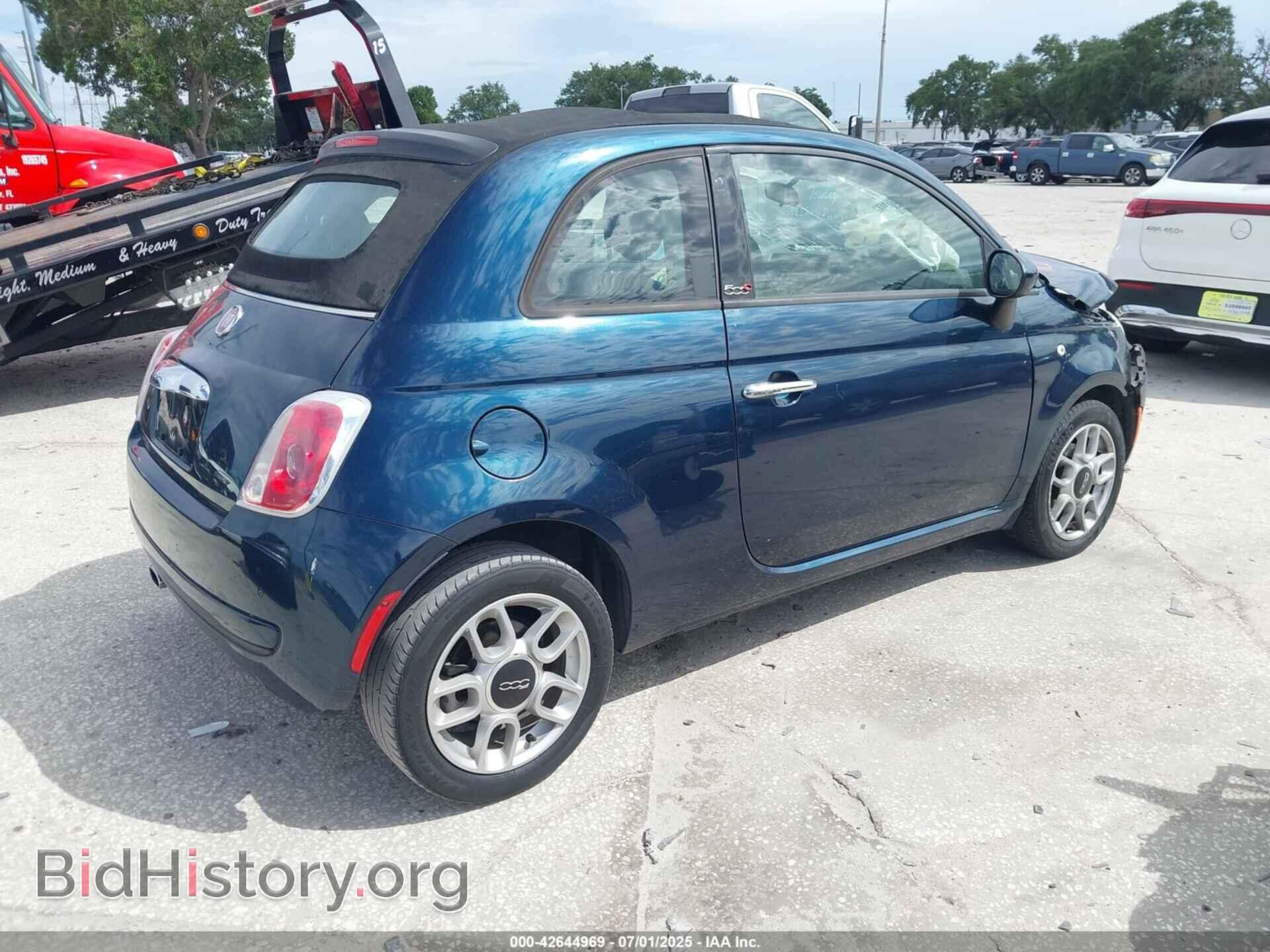 2015 FIAT 500C - VIN: 3C3CFFDR5FT667542 - Photo 4