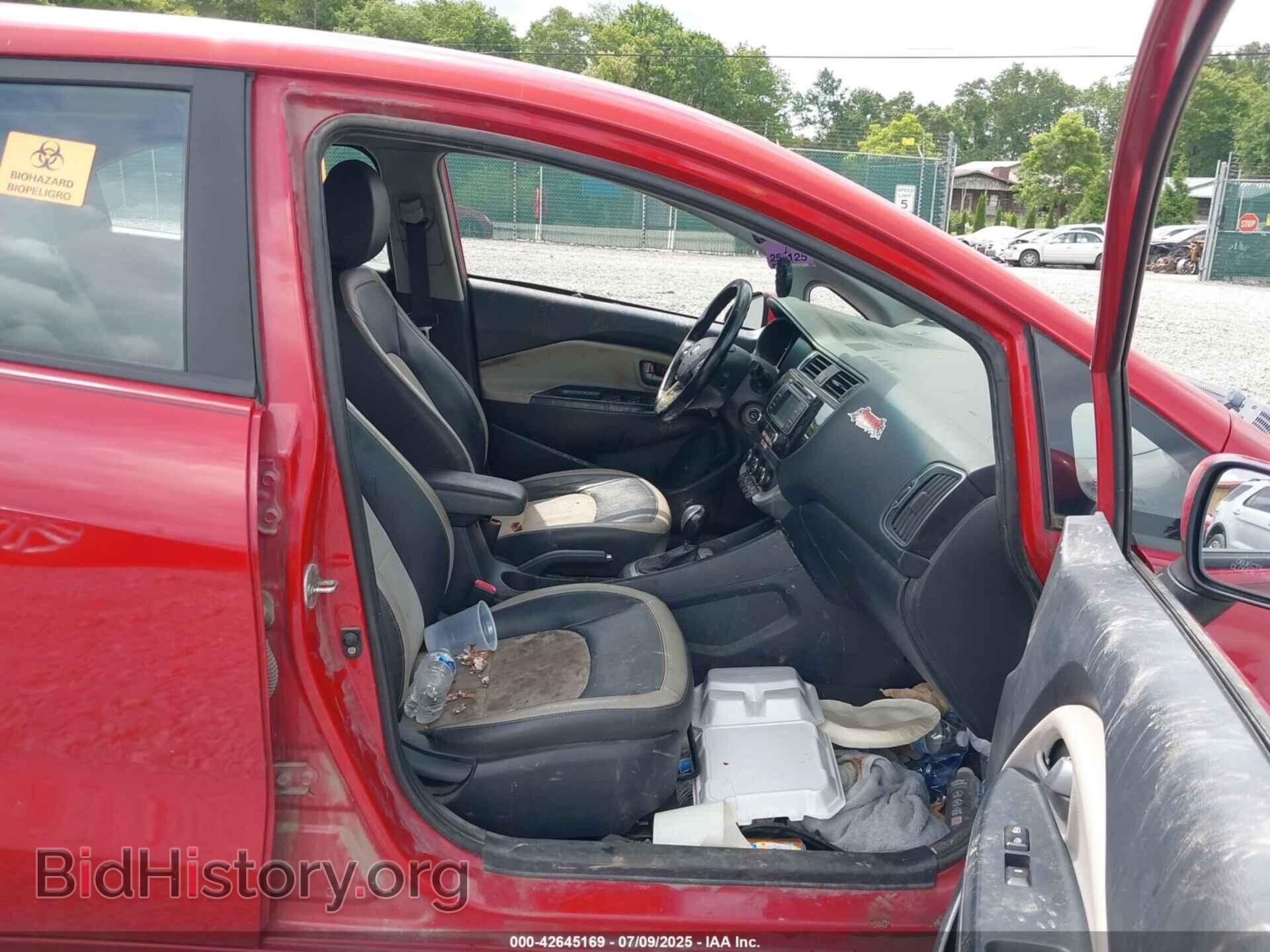 2016 KIA RIO - VIN: KNADN5A34G6659163 - Фото 5