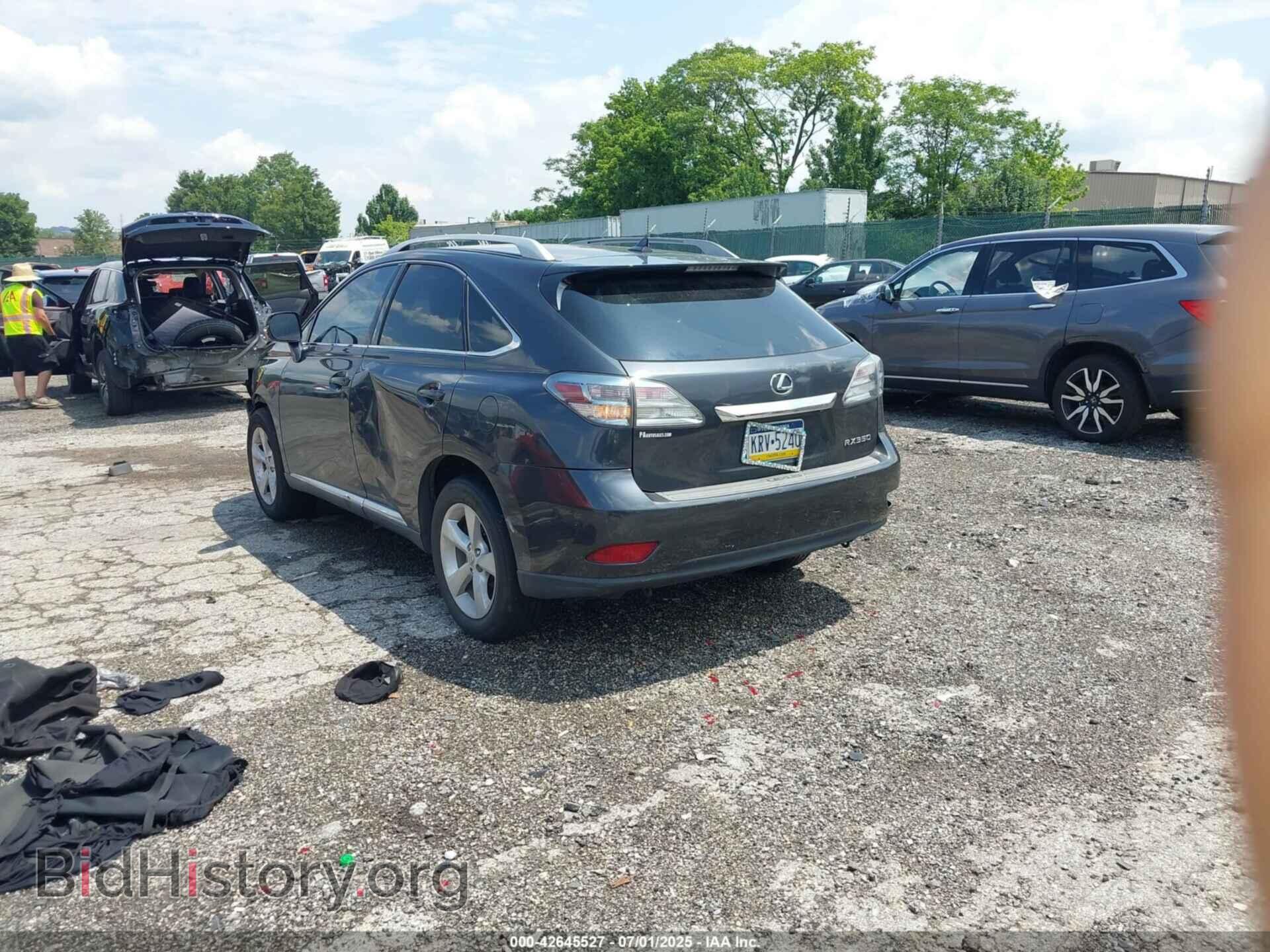 2011 LEXUS RX 350 - VIN: 2T2BK1BA1BC082081 - Фото 3