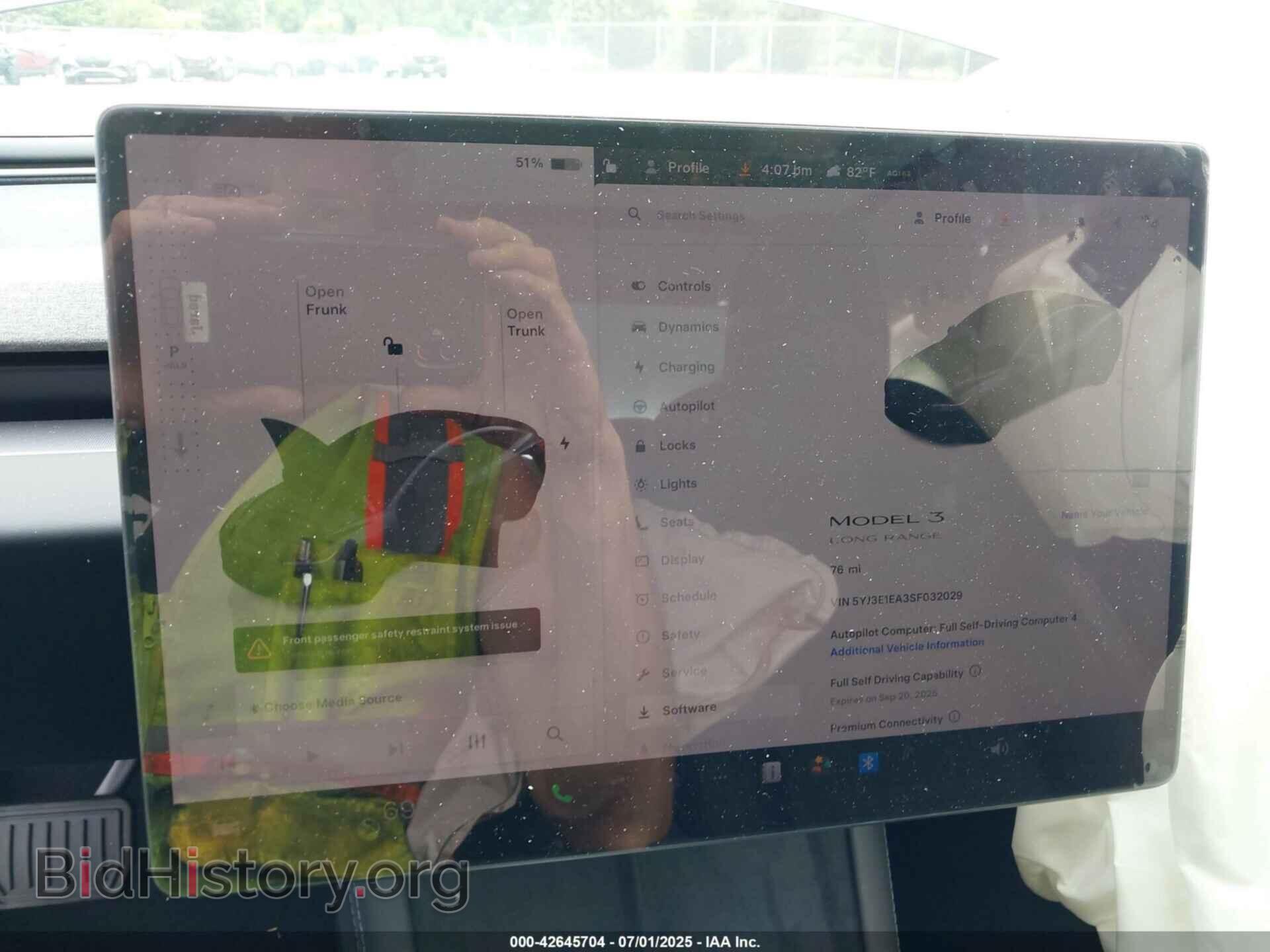 2025 TESLA MODEL 3 - VIN: 5YJ3E1EA3SF032029 - Photo 7