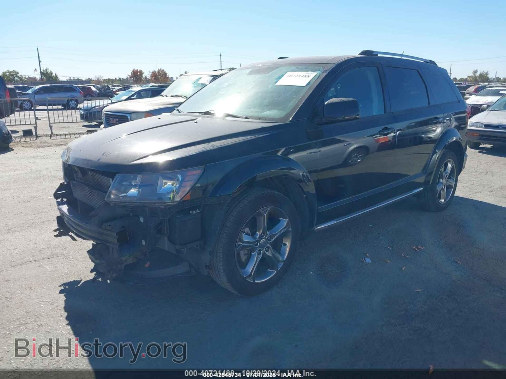 2017 DODGE JOURNEY - VIN: 3C4PDCGGXHT533320 - Фото 2