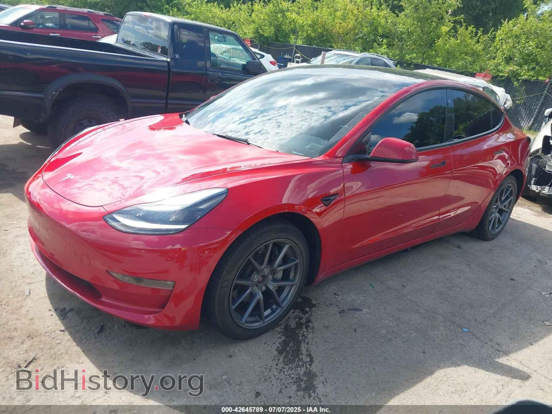 2022 TESLA MODEL 3 - VIN: 5YJ3E1EB9NF156223 - Фото 2