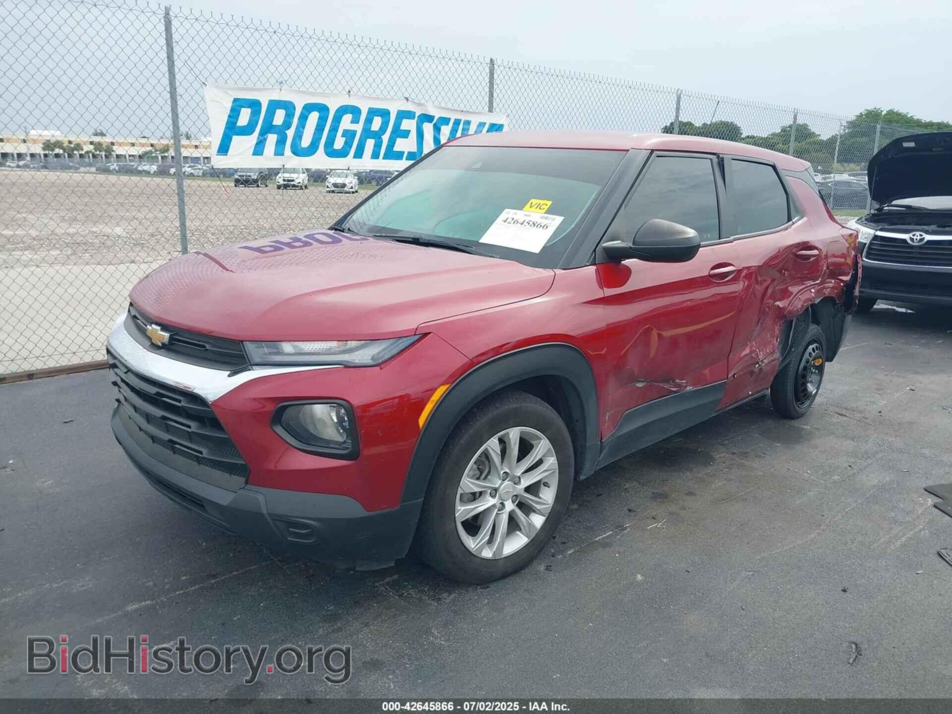2021 CHEVROLET TRAILBLAZER - VIN: KL79MMS25MB139727 - Фото 2