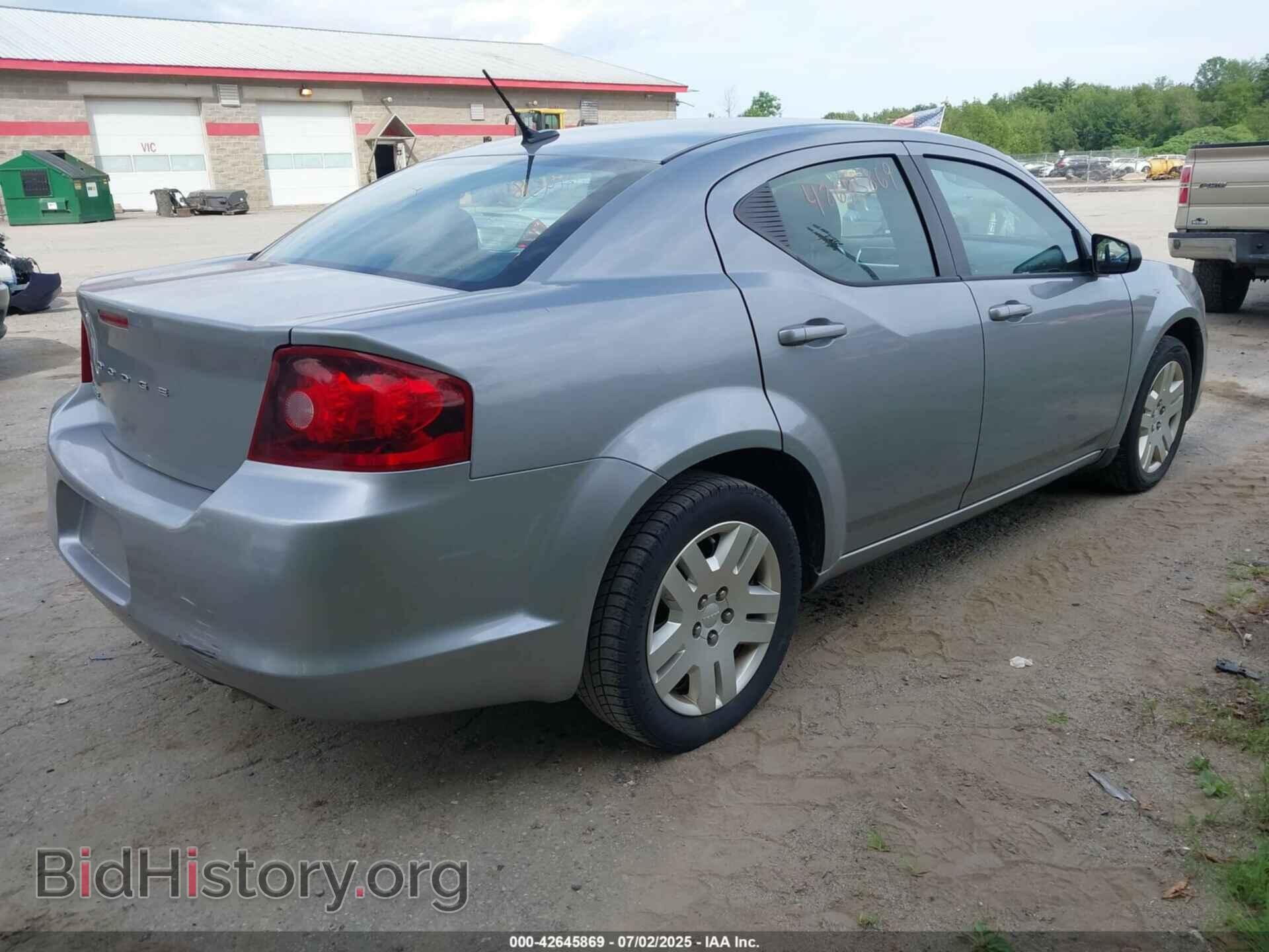 2014 DODGE AVENGER - VIN: 1C3CDZAB0EN112687 - Фото 4