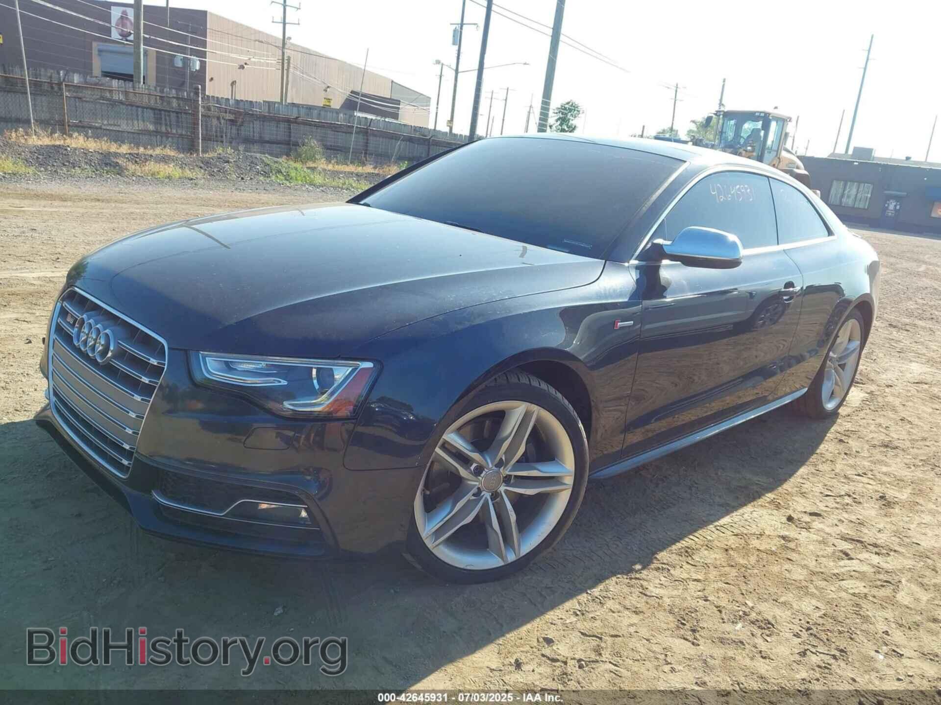 2014 AUDI S5 - VIN: WAUCGAFR6EA071206 - Фото 2