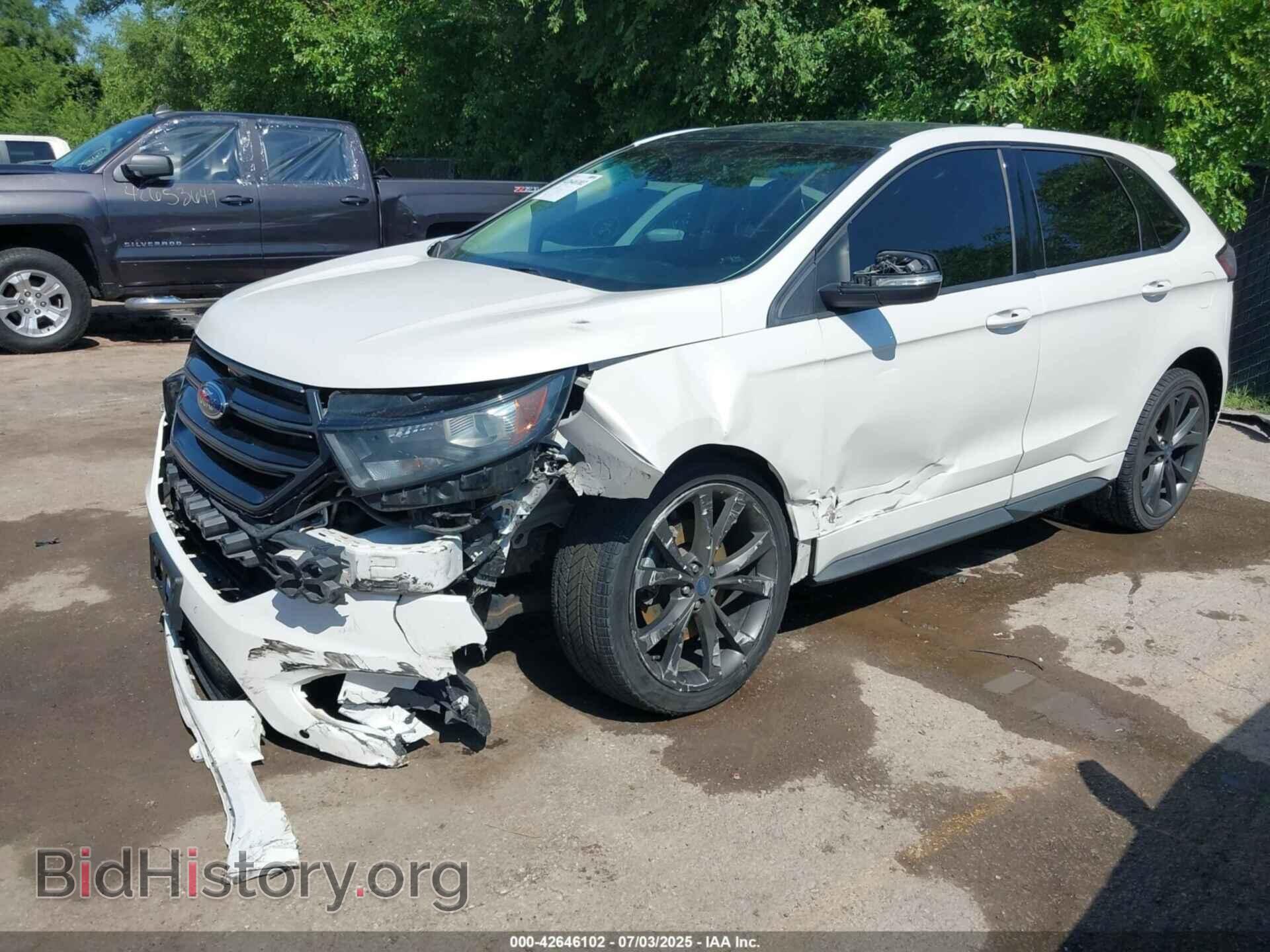 2015 FORD EDGE - VIN: 2FMTK4AP0FBB27280 - Фото 2