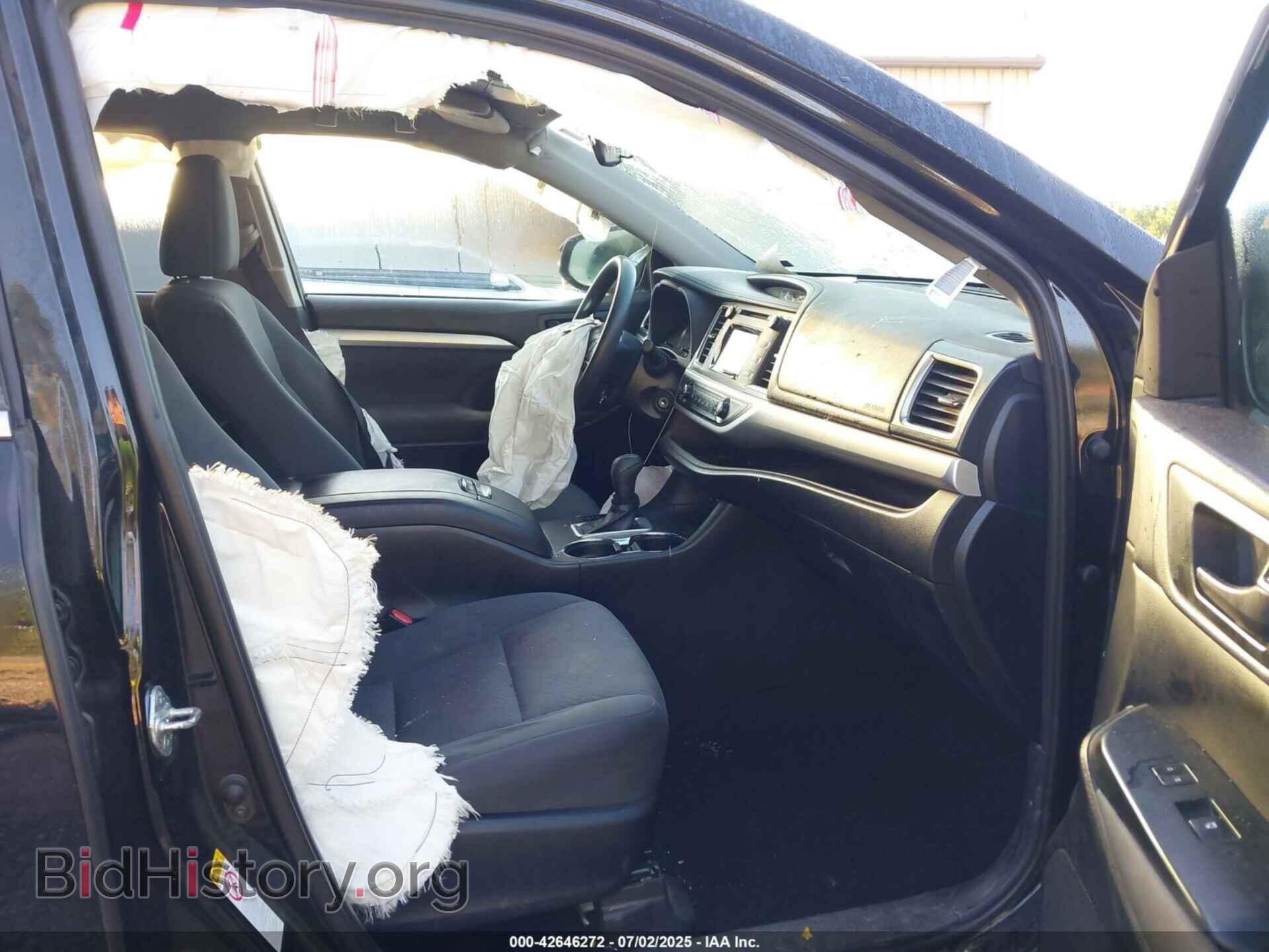 2019 TOYOTA HIGHLANDER - VIN: 5TDZZRFH2KS299523 - Фото 5
