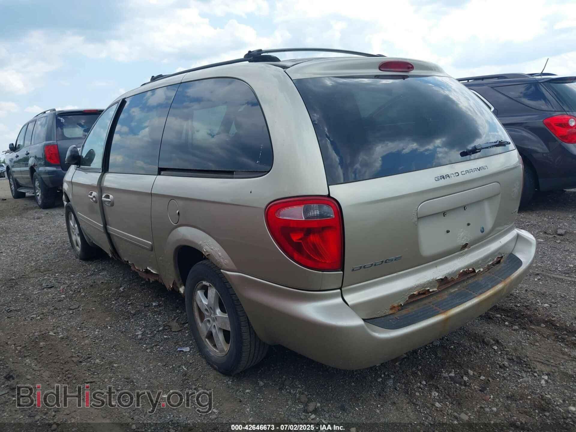 2007 DODGE GRAND CARAVAN - VIN: 2D4GP44L77R282923 - Фото 3