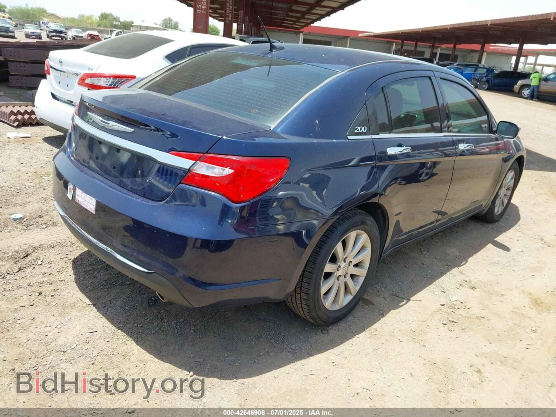 2013 CHRYSLER 200 - VIN: 1C3CCBCG9DN711914 - Фото 4