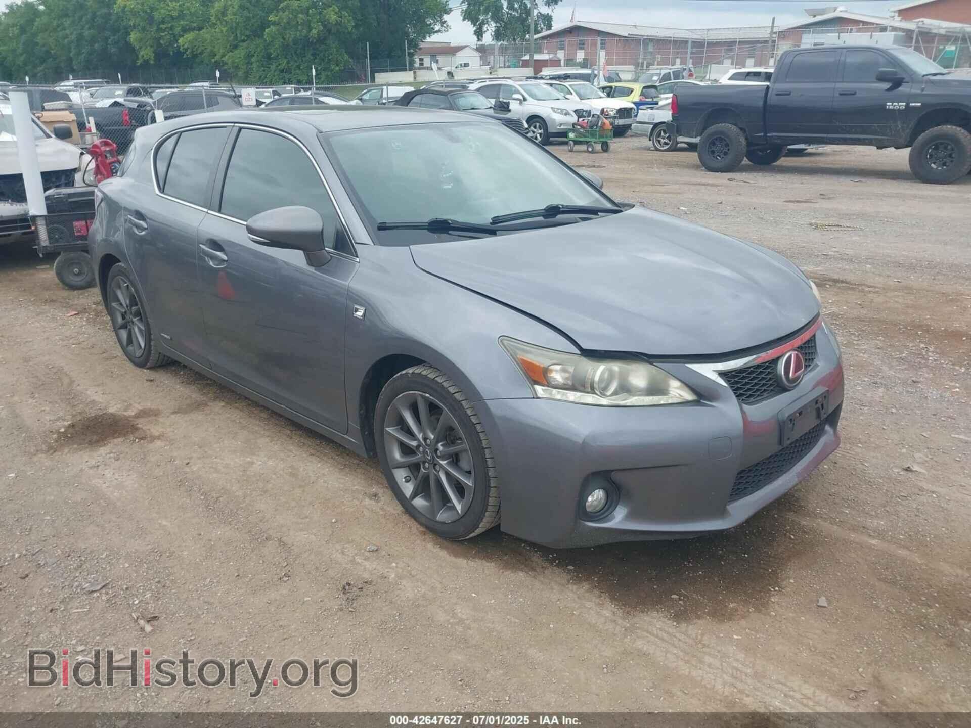 Photo JTHKD5BH3C2064487 - LEXUS CT 200H 2012
