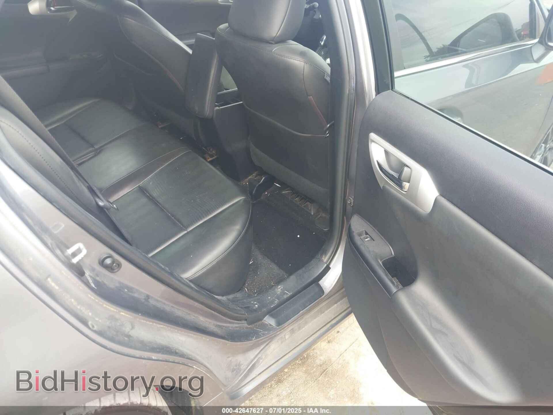 2012 LEXUS CT 200H - VIN: JTHKD5BH3C2064487 - Фото 8