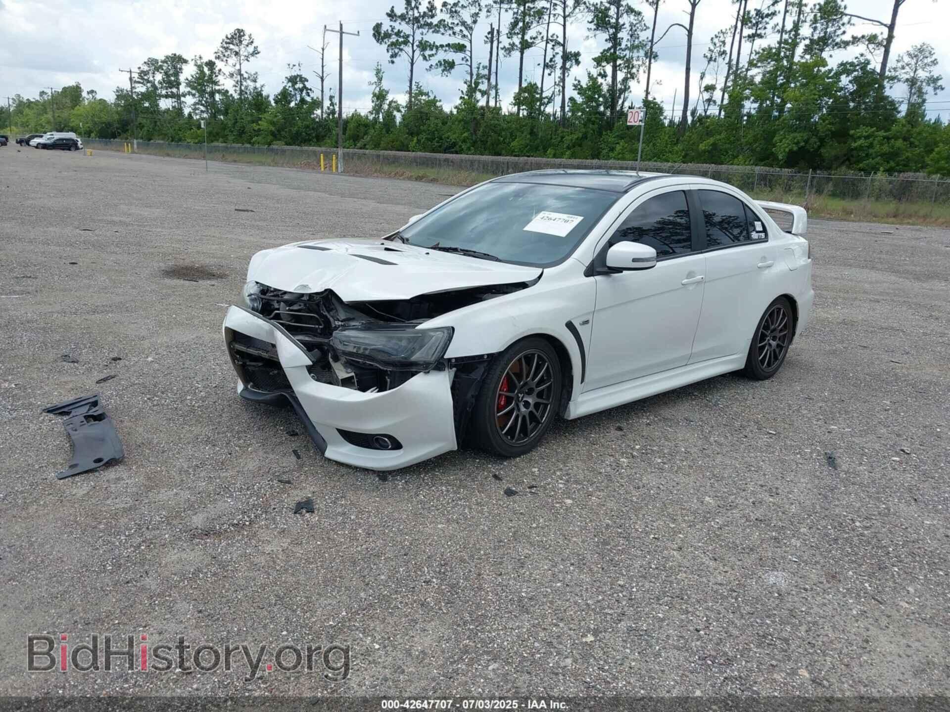 2015 MITSUBISHI LANCER EVOLUTION - VIN: JA32W7FV5FU028234 - Photo 2
