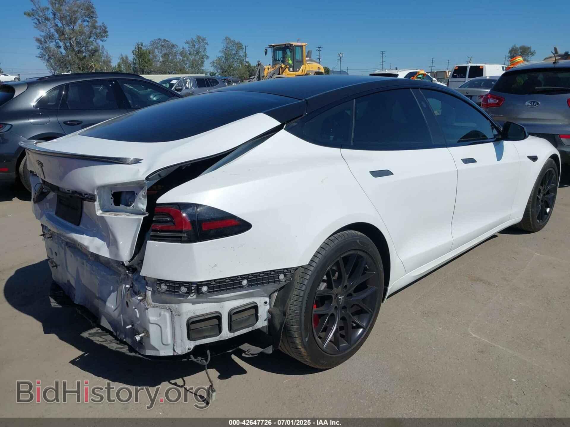 2022 TESLA MODEL S - VIN: 5YJSA1E53NF486103 - Фото 4