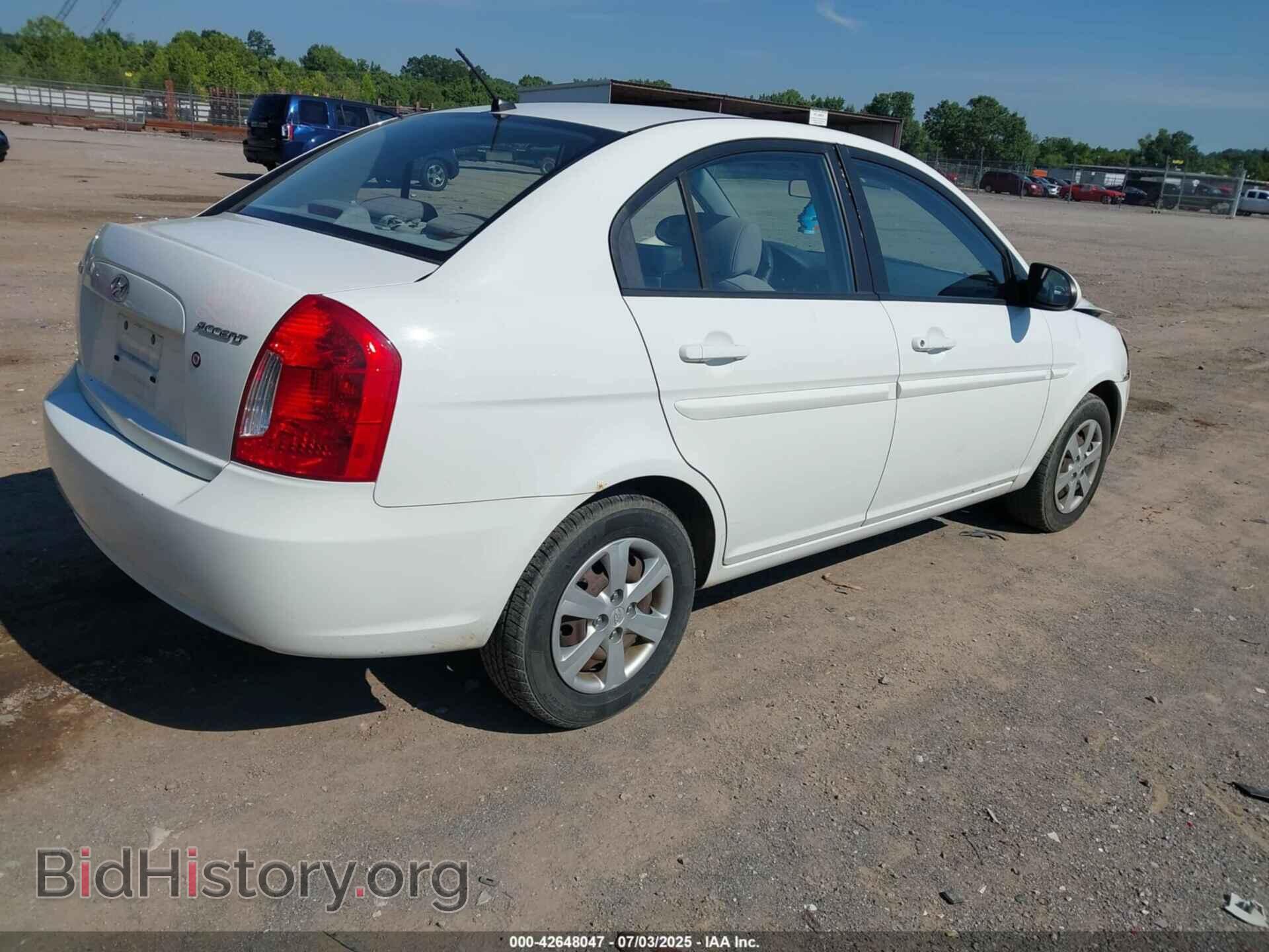 2009 HYUNDAI ACCENT - VIN: KMHCN46C19U367059 - Фото 4