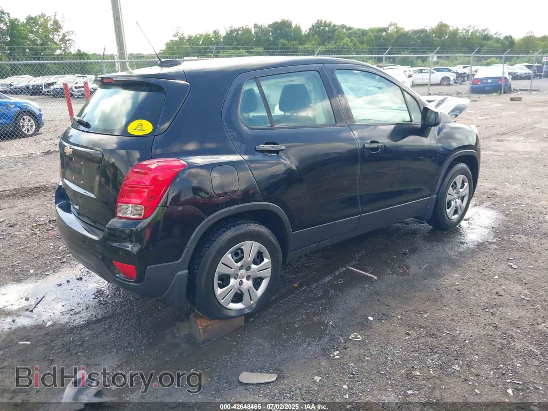 2017 CHEVROLET TRAX - VIN: 3GNCJKSB8HL256817 - Фото 4