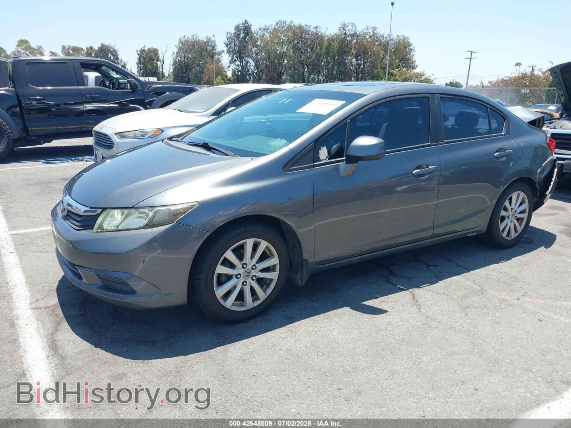 2012 HONDA CIVIC - VIN: 19XFB2F82CE364249 - Фото 2