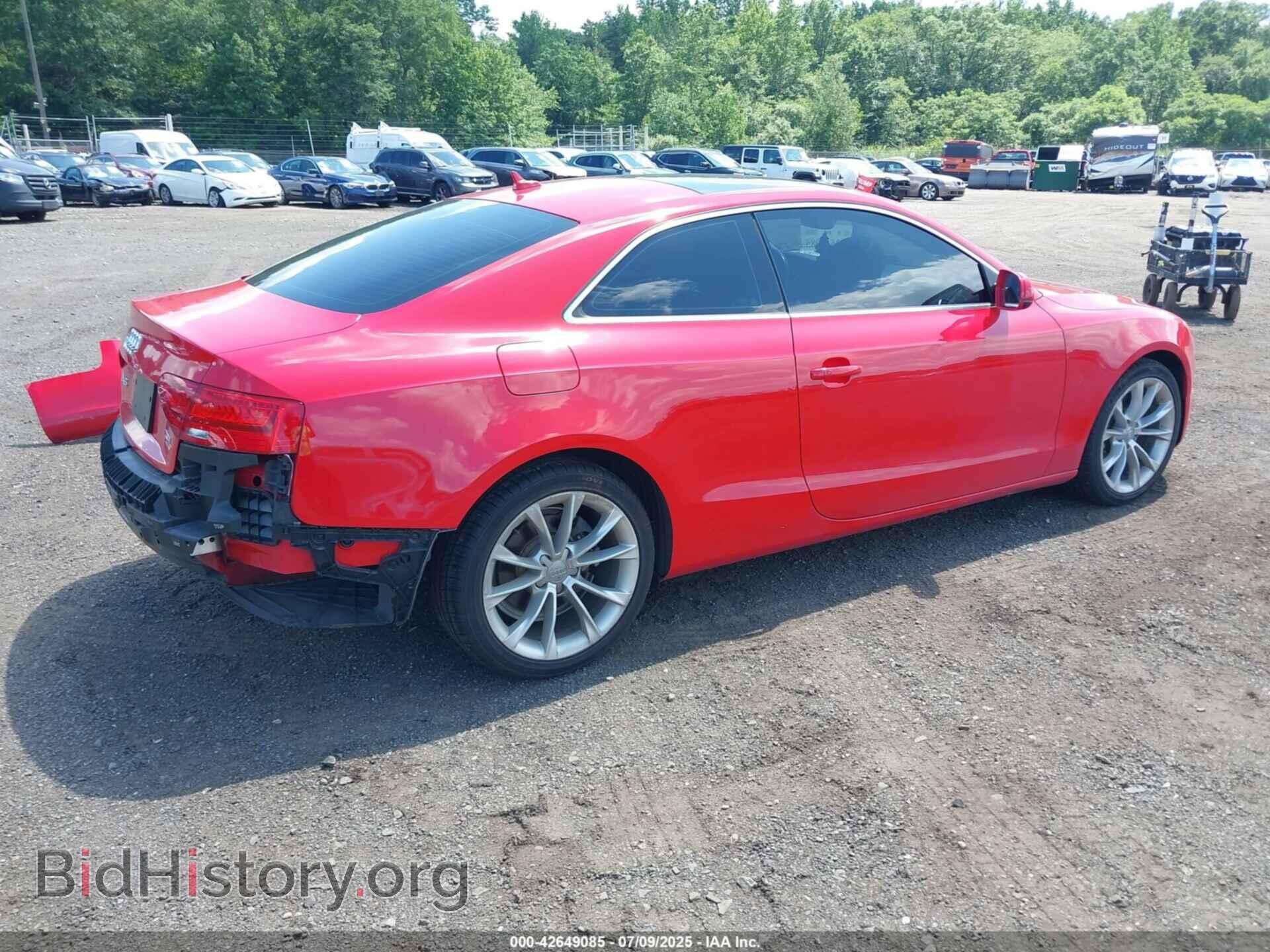 2013 AUDI A5 - VIN: WAUCFAFR8DA019934 - Фото 4