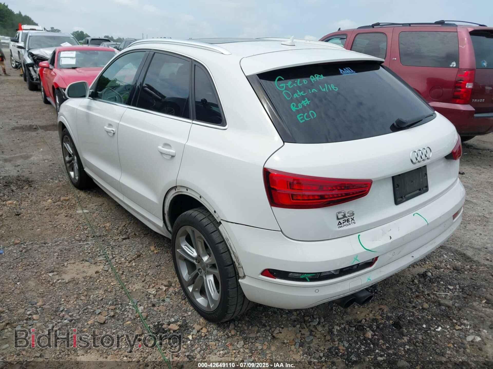 2017 AUDI Q3 - VIN: WA1HCCFS3HR010527 - Фото 3