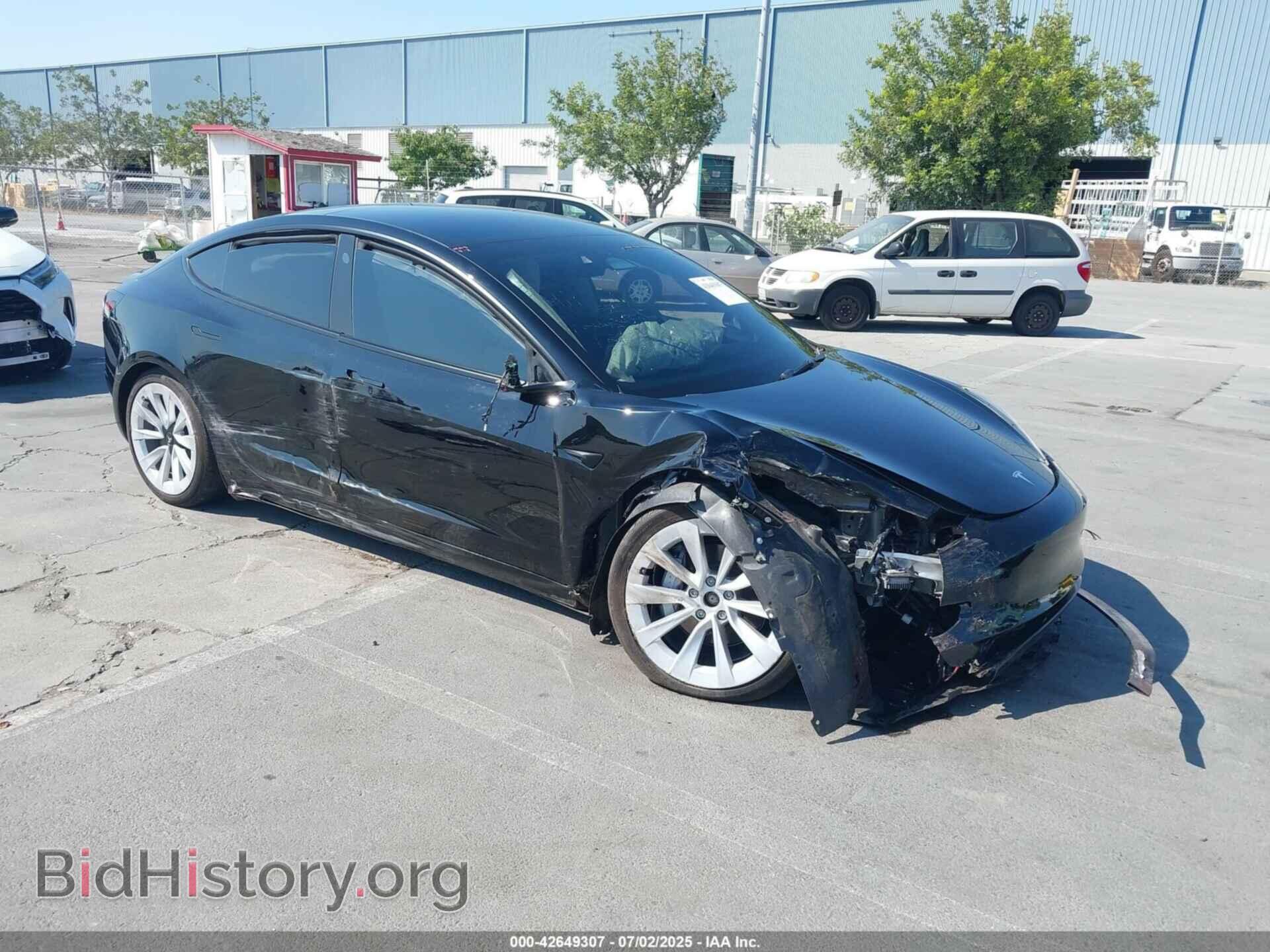 Photo 5YJ3E1EB5PF603360 - TESLA MODEL 3 2023
