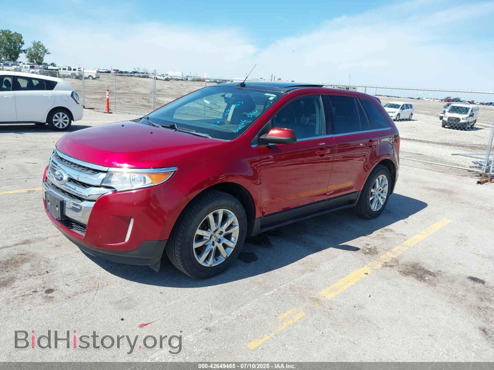 2014 FORD EDGE - VIN: 2FMDK3K90EBB17104 - Фото 2