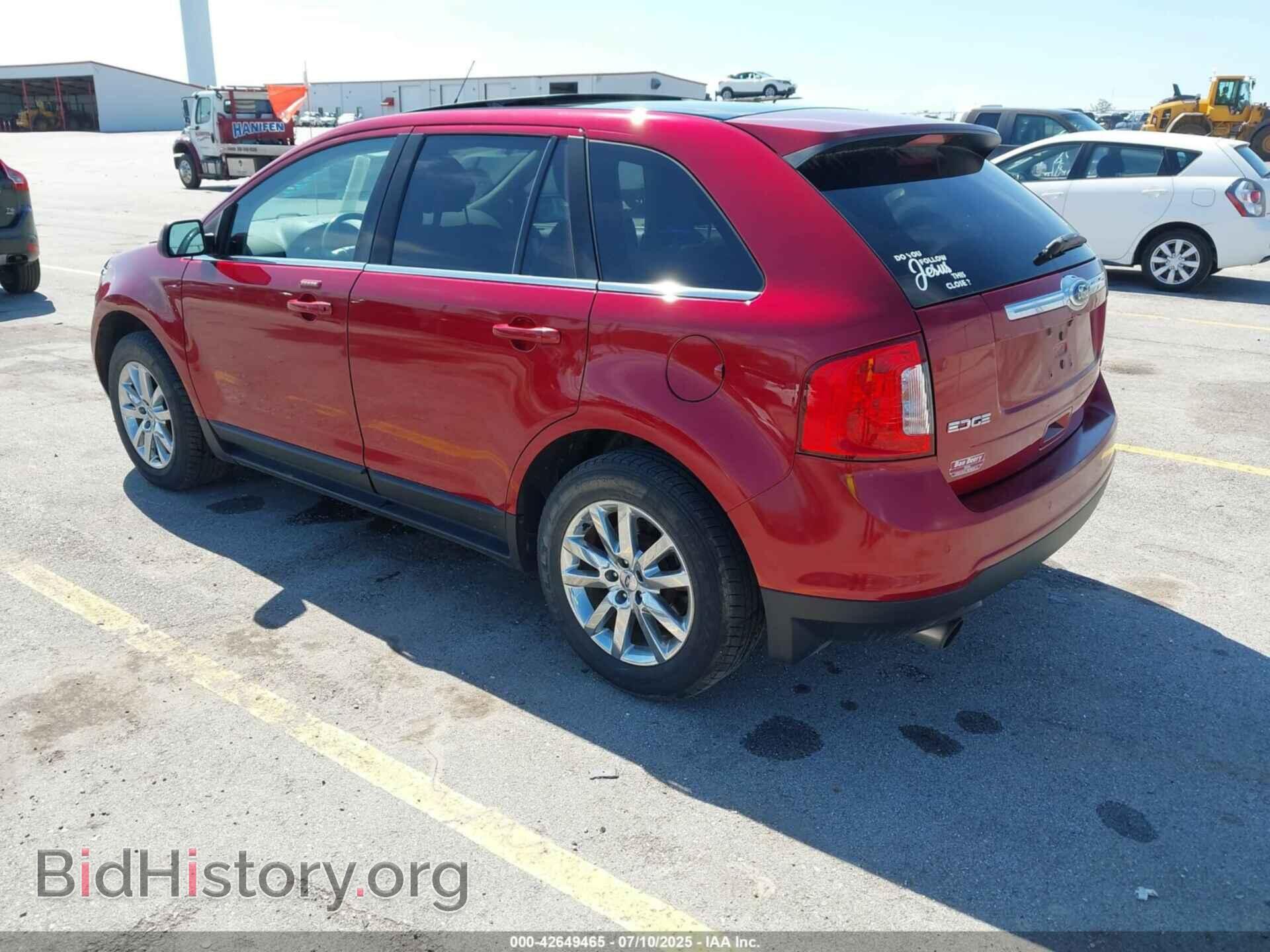 2014 FORD EDGE - VIN: 2FMDK3K90EBB17104 - Фото 3