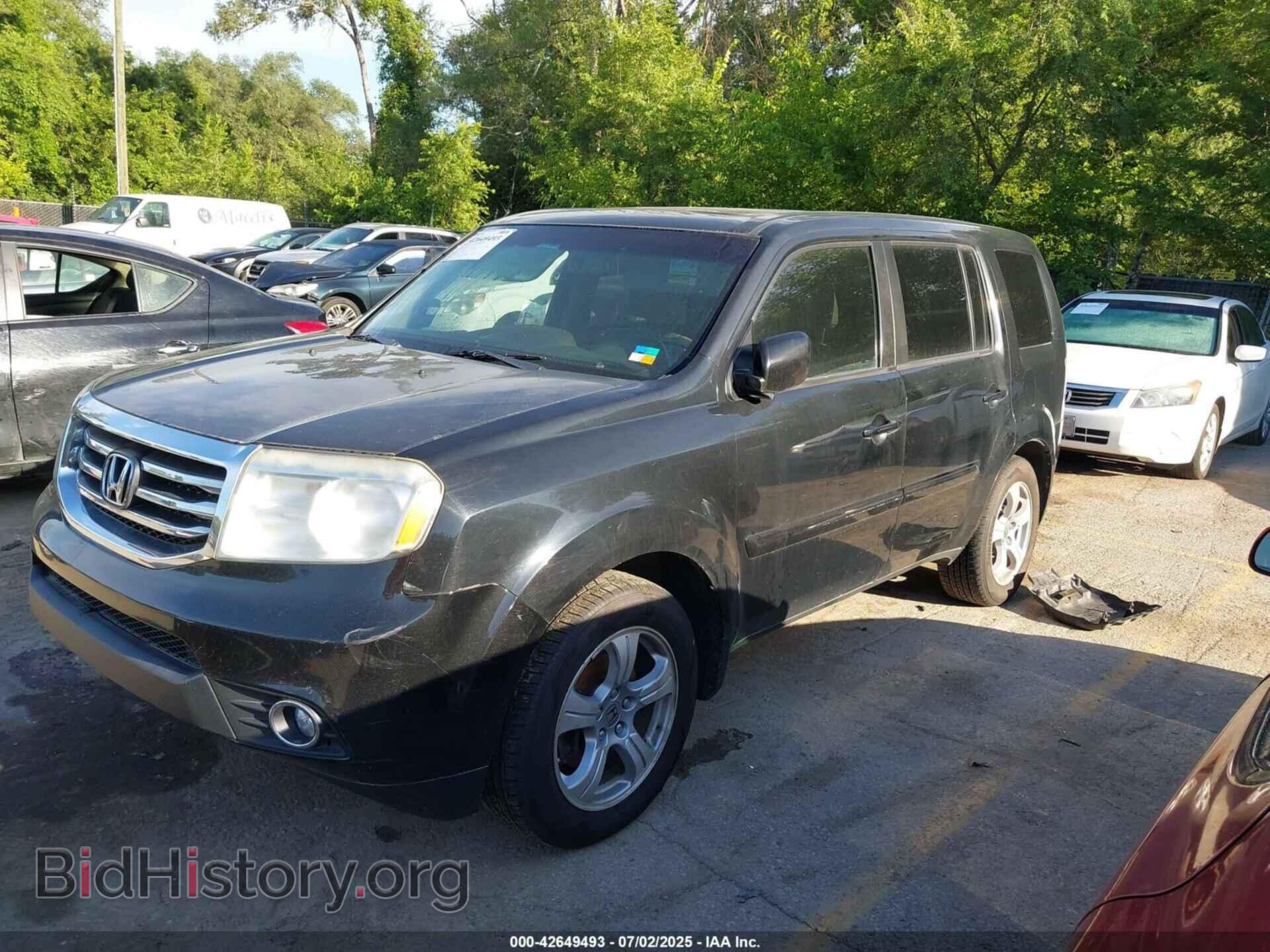 2012 HONDA PILOT - VIN: 5FNYF4H62CB086015 - Фото 2