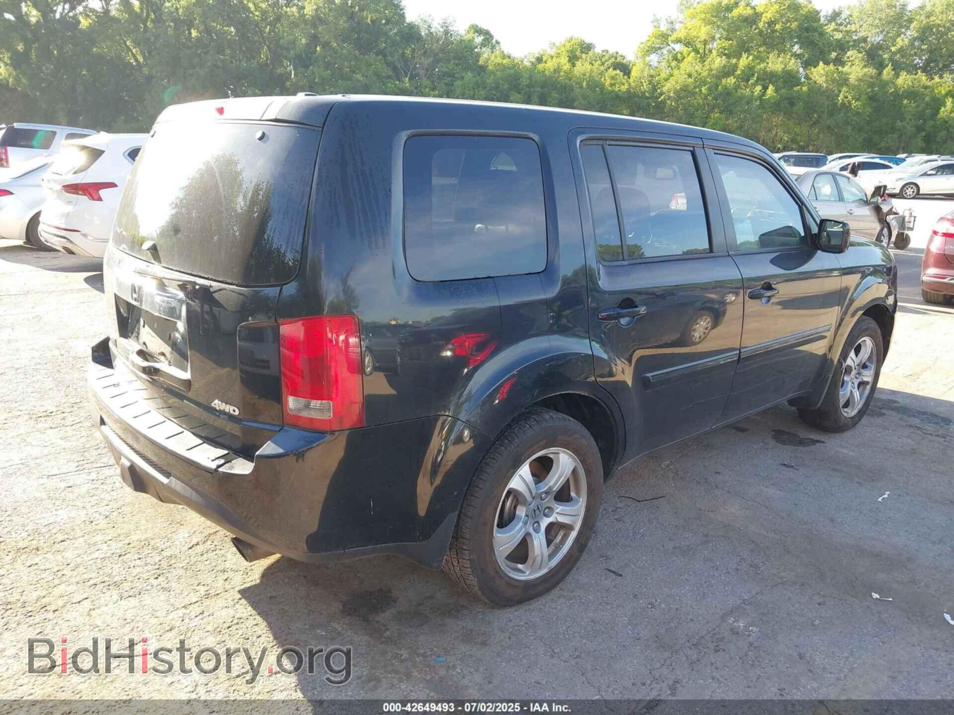 2012 HONDA PILOT - VIN: 5FNYF4H62CB086015 - Фото 4