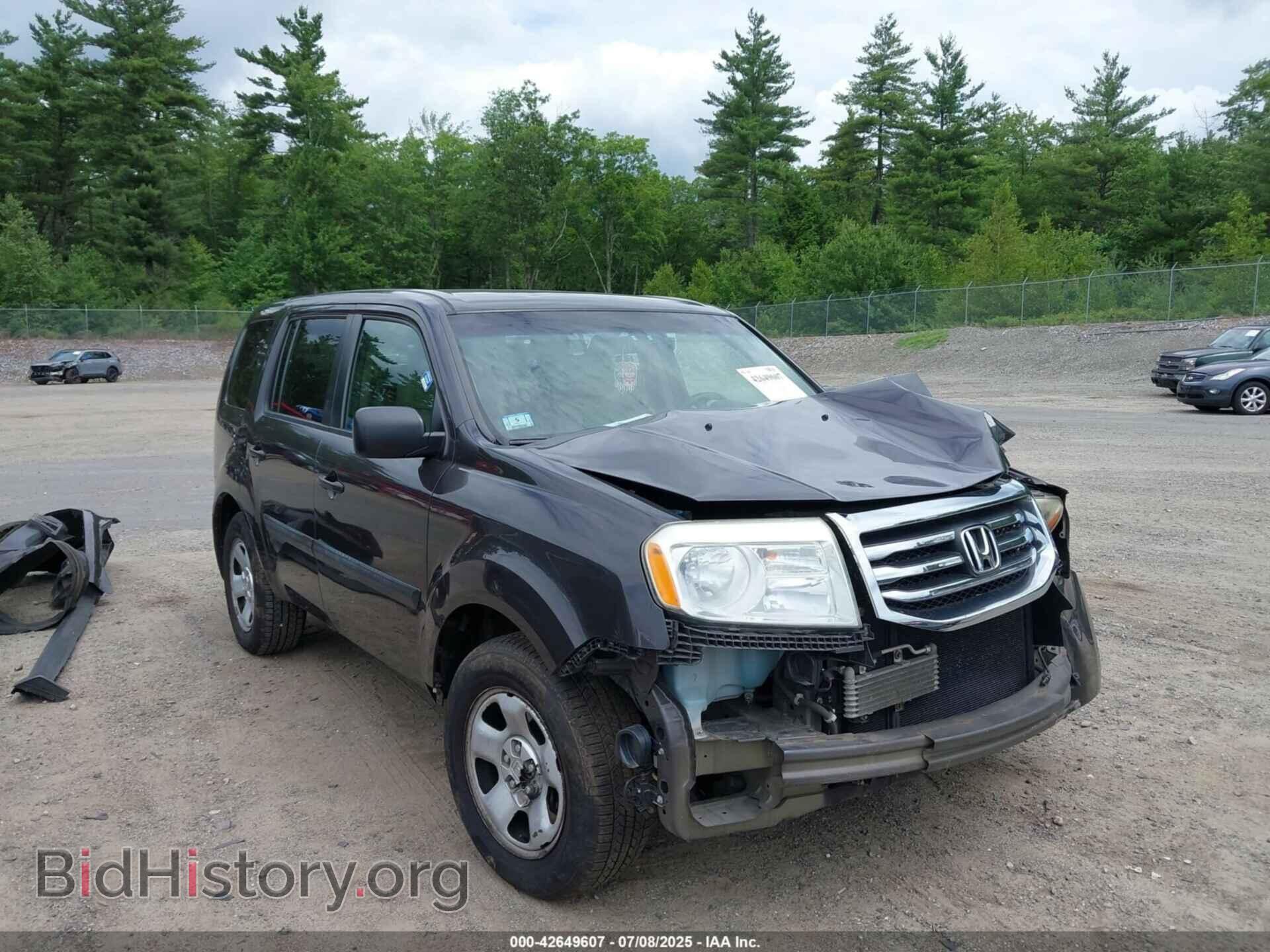 Фотография 5FNYF4H24CB032289 - HONDA PILOT 2012