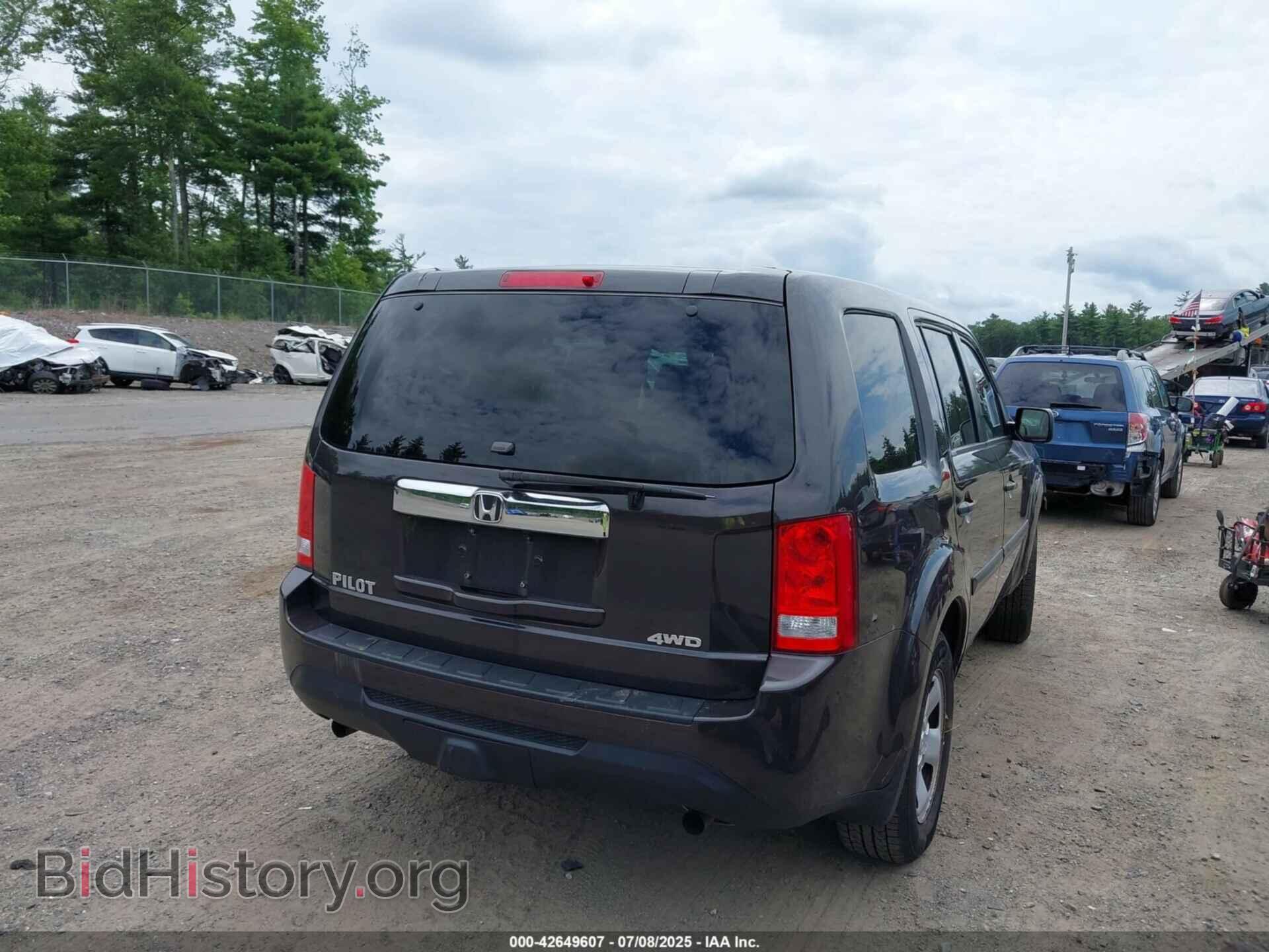 2012 HONDA PILOT - VIN: 5FNYF4H24CB032289 - Photo 4