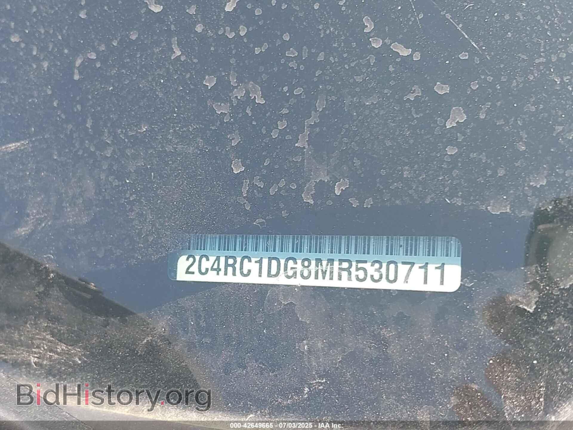 2021 CHRYSLER VOYAGER - VIN: 2C4RC1DG8MR530711 - Фото 9