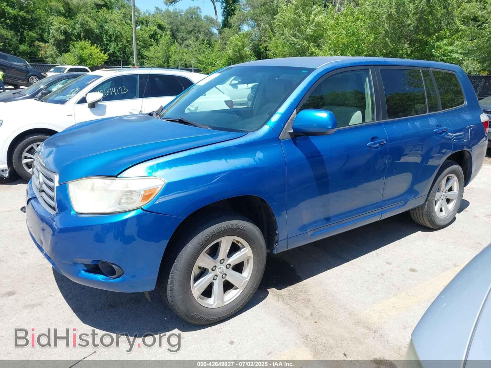 2008 TOYOTA HIGHLANDER - VIN: JTEES41A682028038 - Фото 2