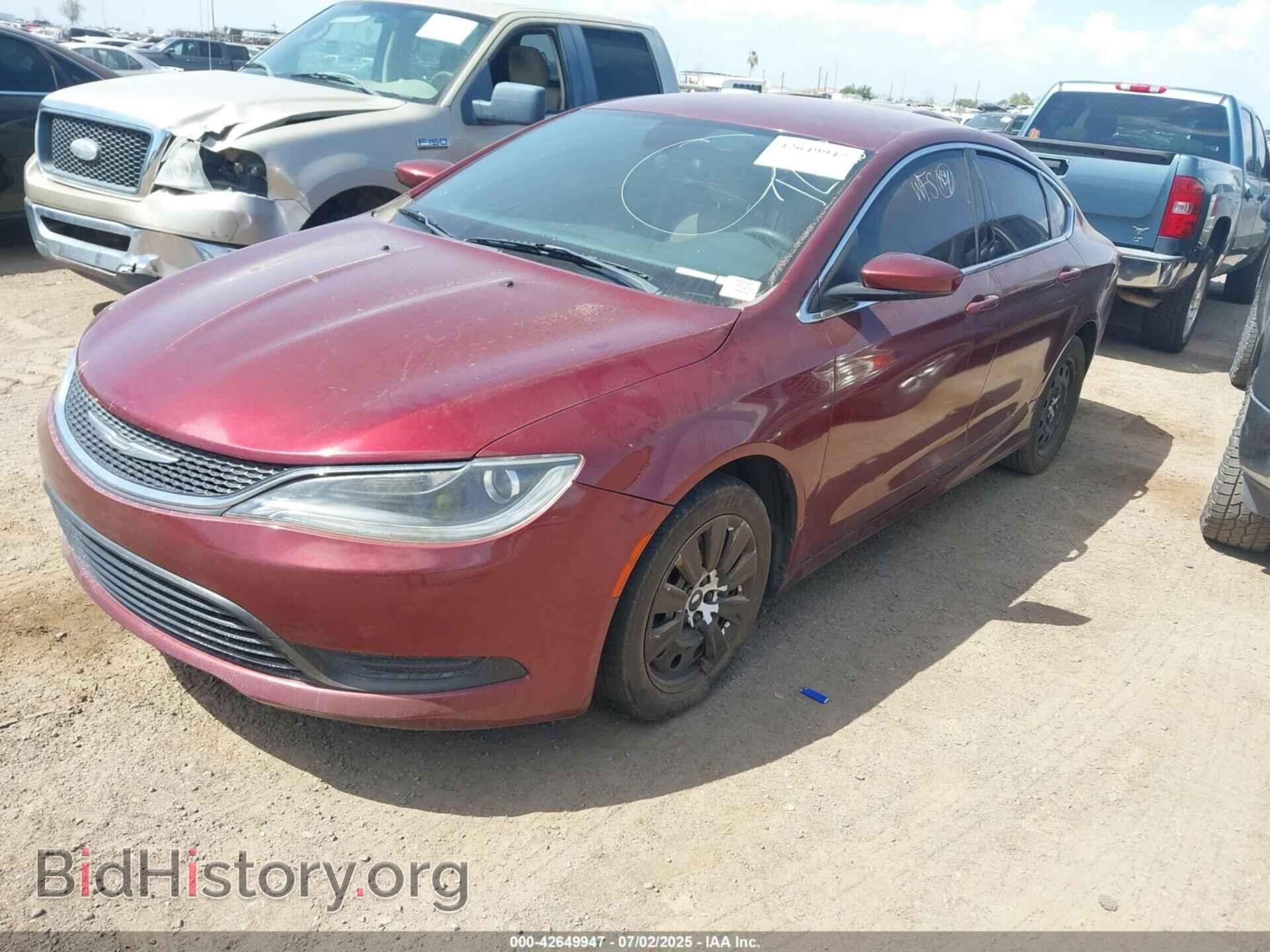 2015 CHRYSLER 200 - VIN: 1C3CCCFB4FN569514 - Фото 2