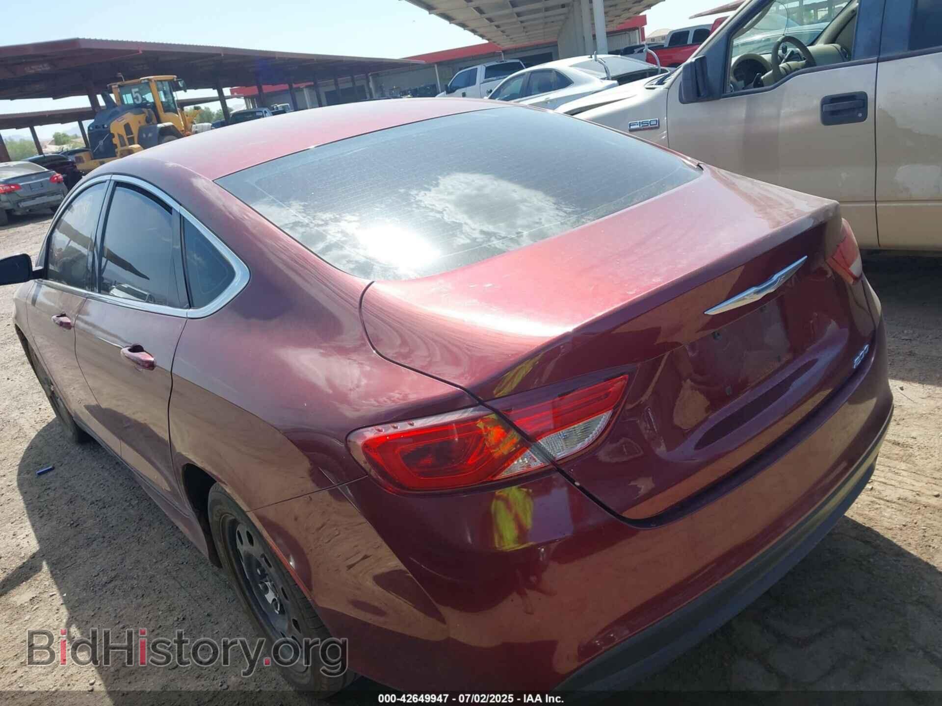 2015 CHRYSLER 200 - VIN: 1C3CCCFB4FN569514 - Фото 3