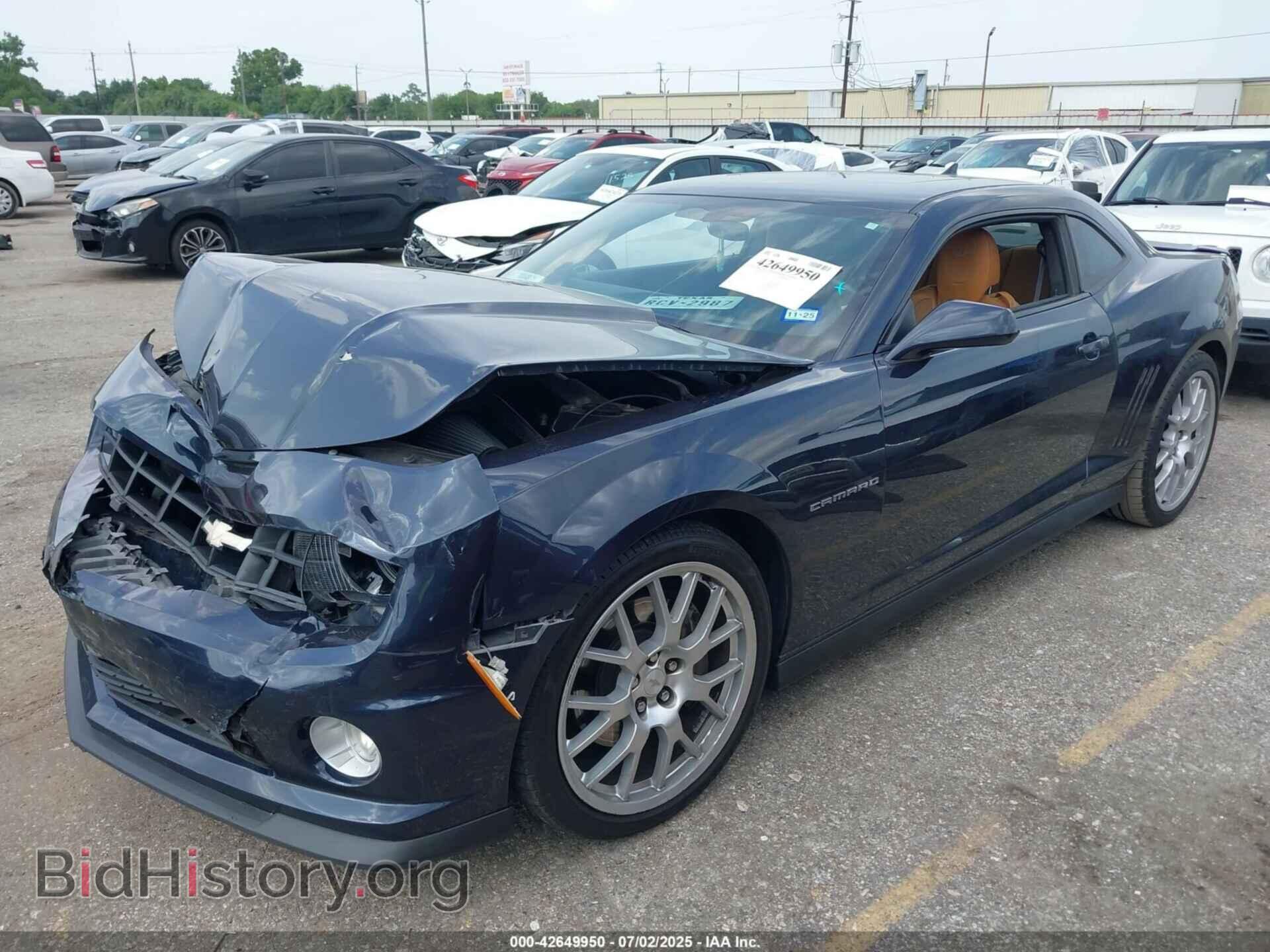 2013 CHEVROLET CAMARO - VIN: 2G1FT1EW4D9135233 - Фото 2