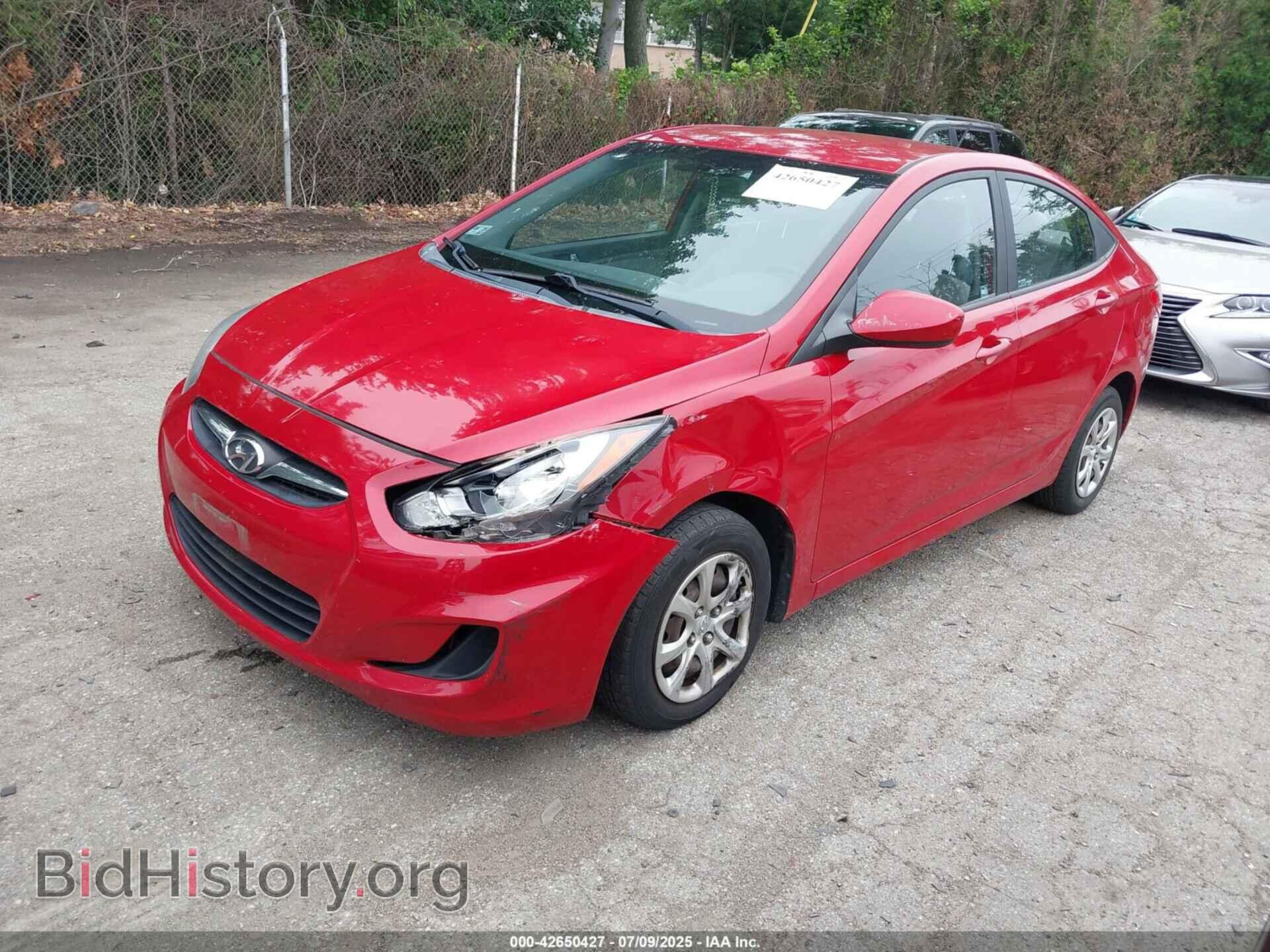 2013 HYUNDAI ACCENT - VIN: KMHCT4AE6DU405747 - Фото 2
