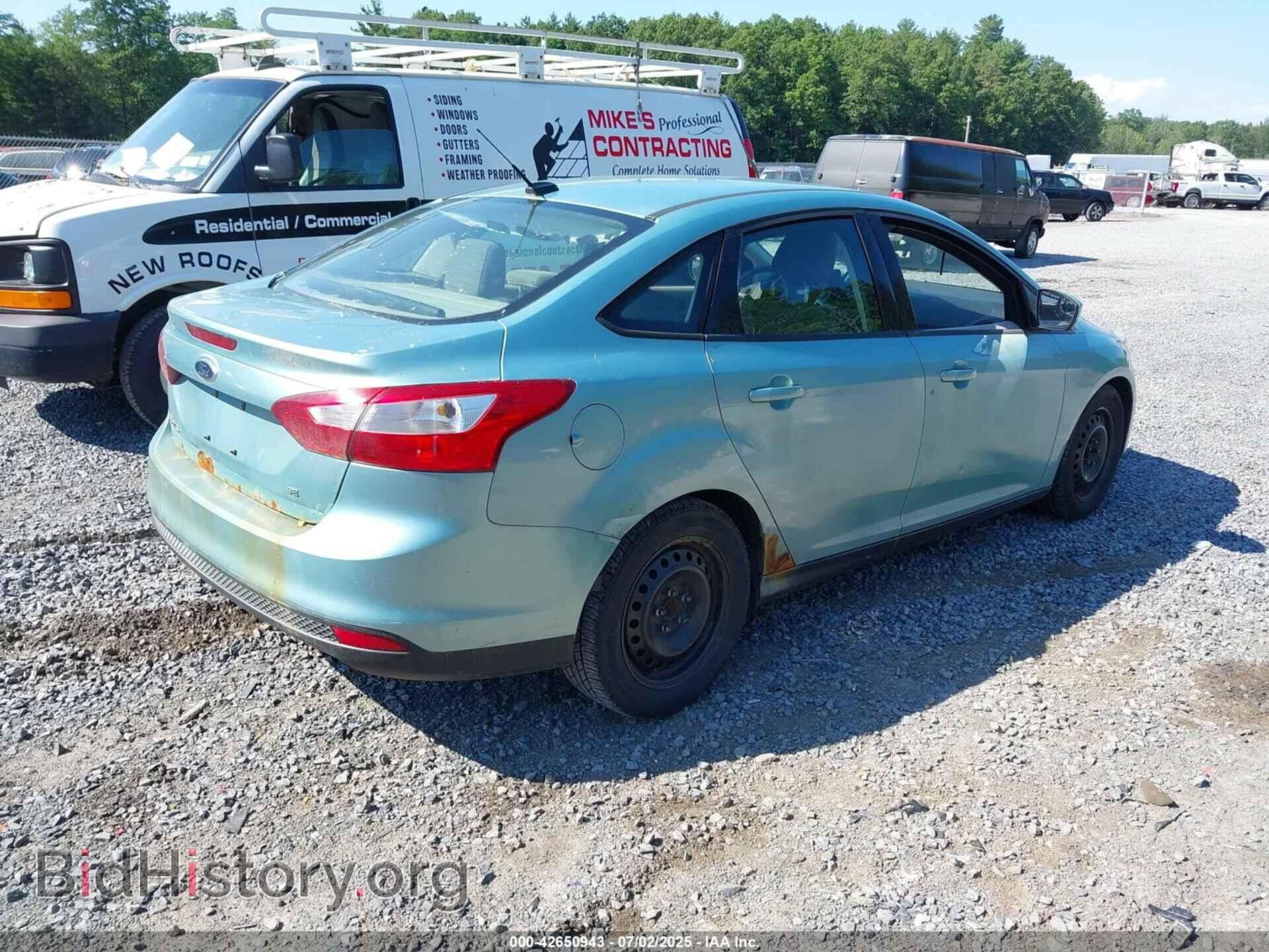 2012 FORD FOCUS - VIN: 1FAHP3F25CL307066 - Фото 4