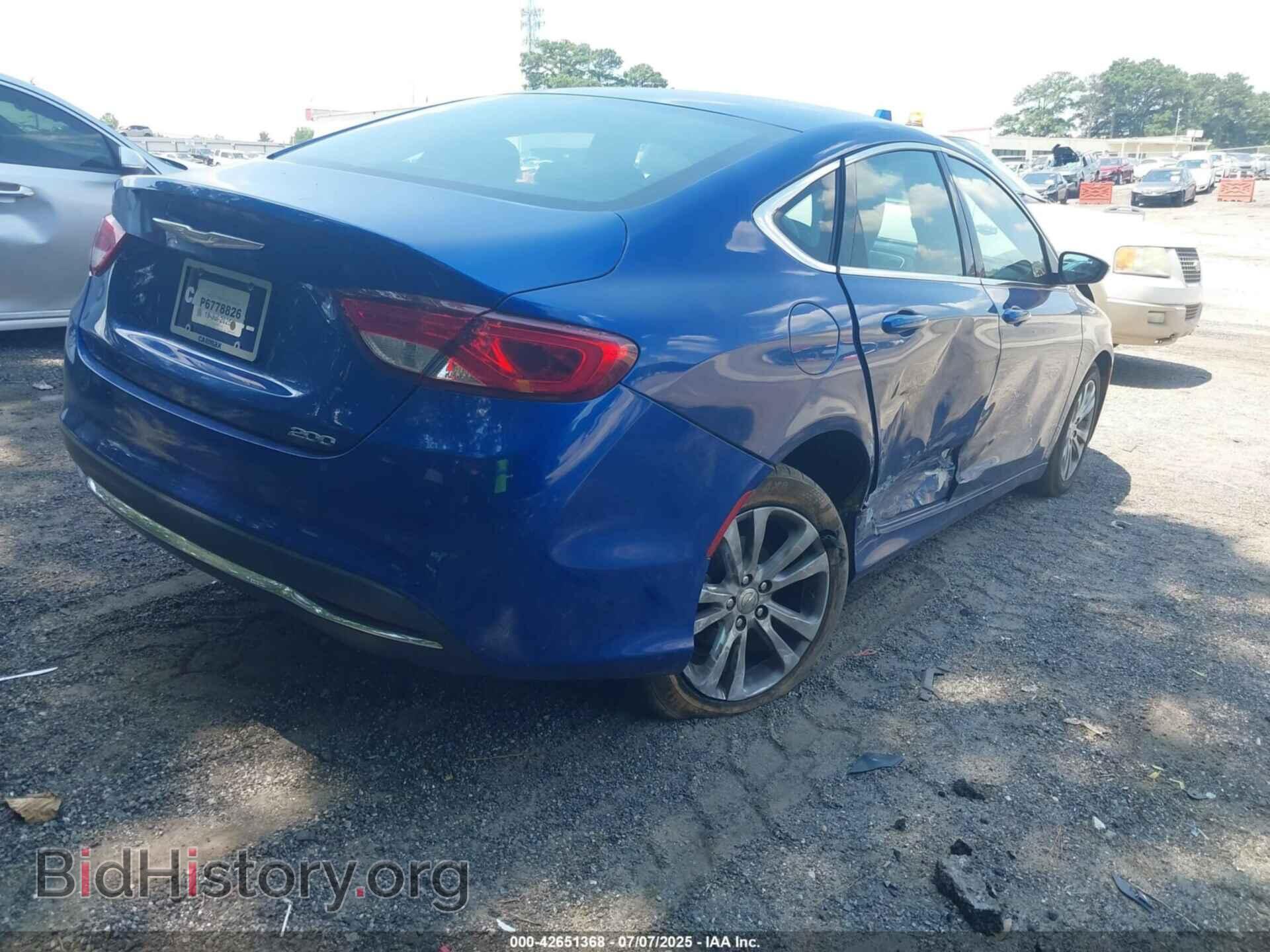 2015 CHRYSLER 200 - VIN: 1C3CCCAB9FN722346 - Фото 4