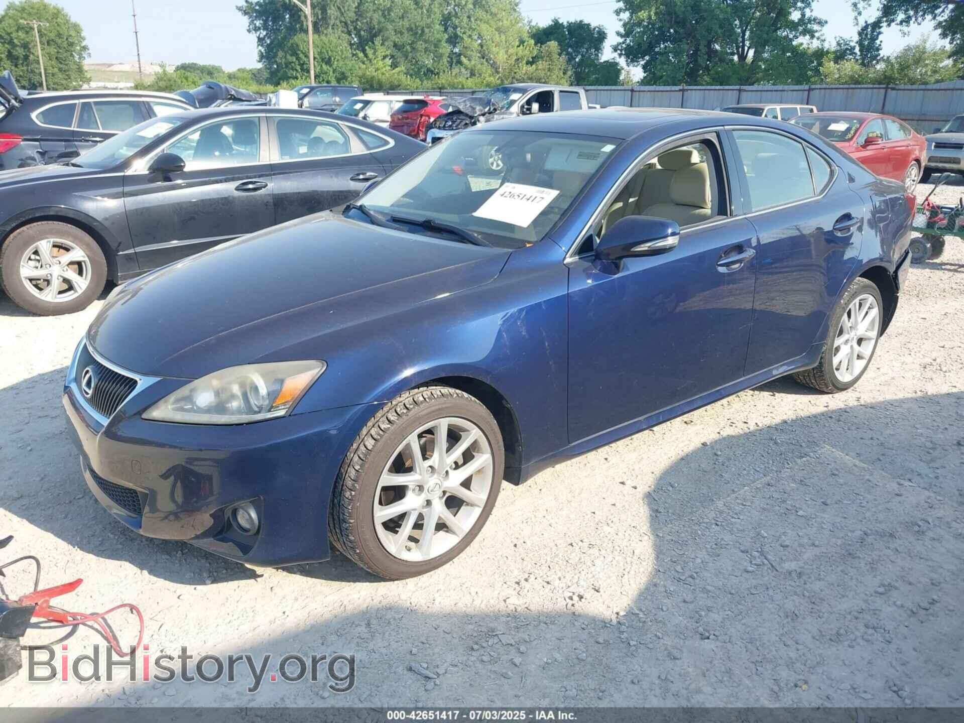 2011 LEXUS IS 250 - VIN: JTHCF5C22B2034985 - Фото 2