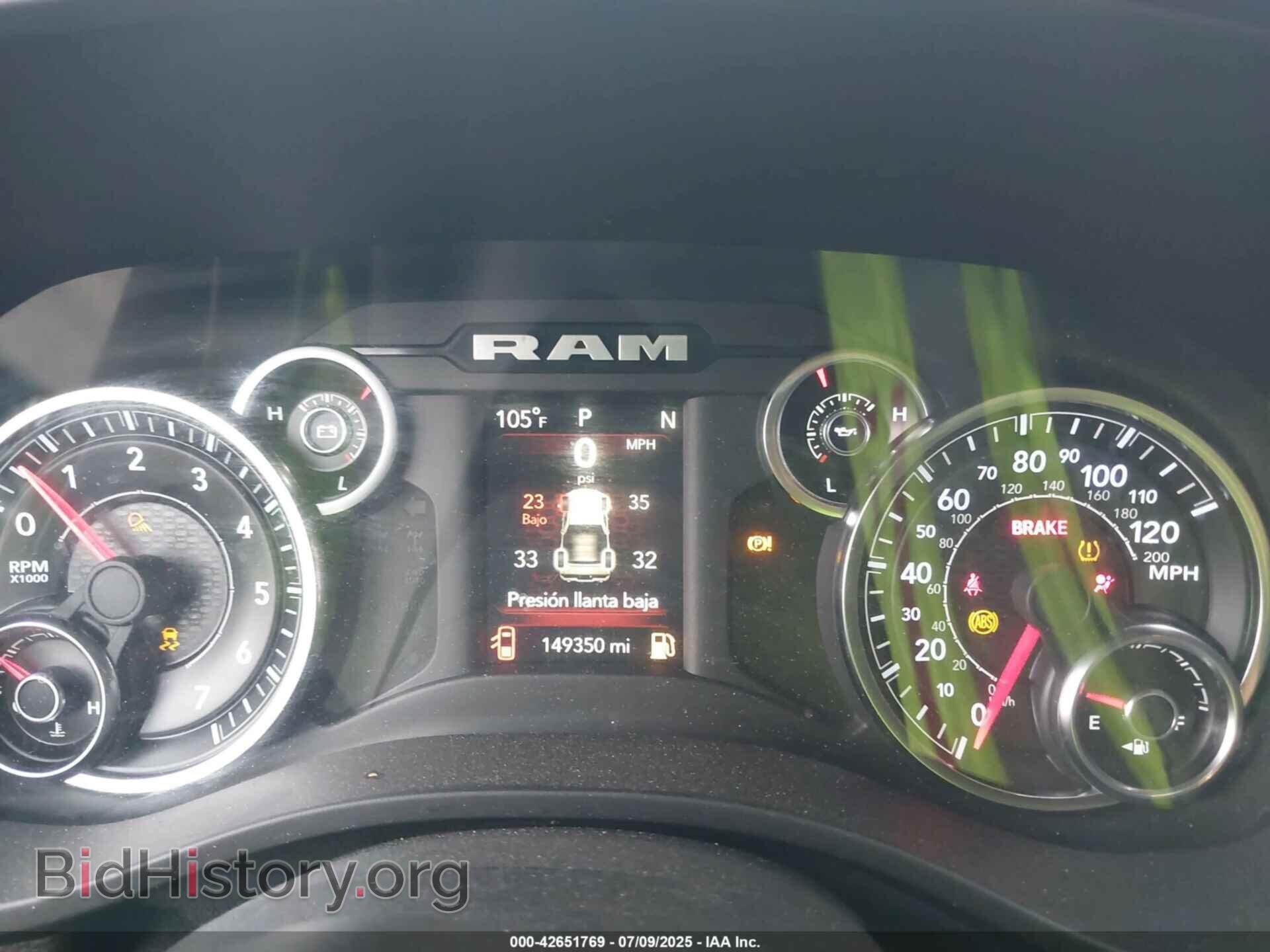 2019 RAM 1500 - VIN: 1C6SRFFTXKN742437 - Фото 7