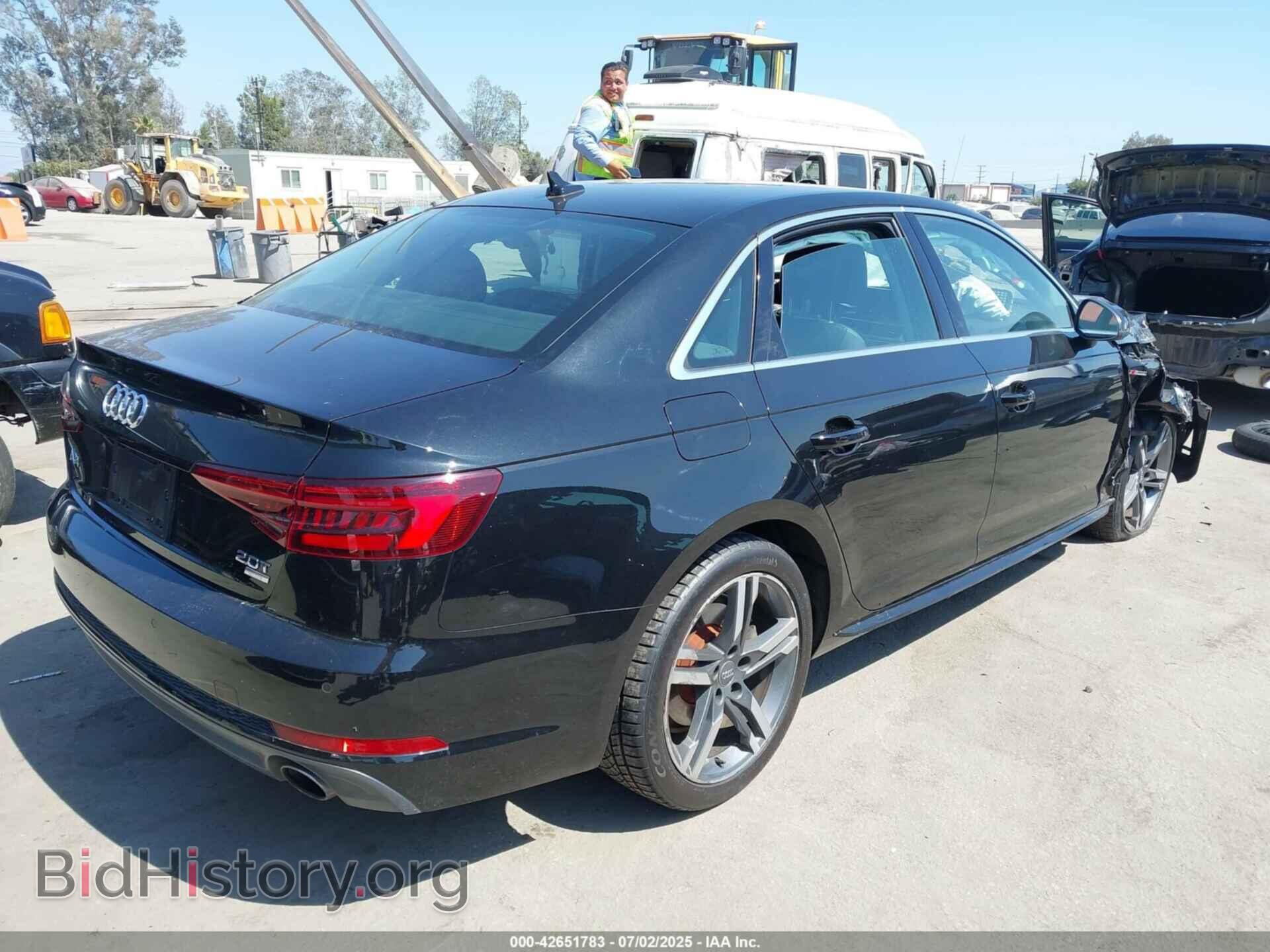 2018 AUDI A4 - VIN: WAUMMAF40JA138779 - Фото 4