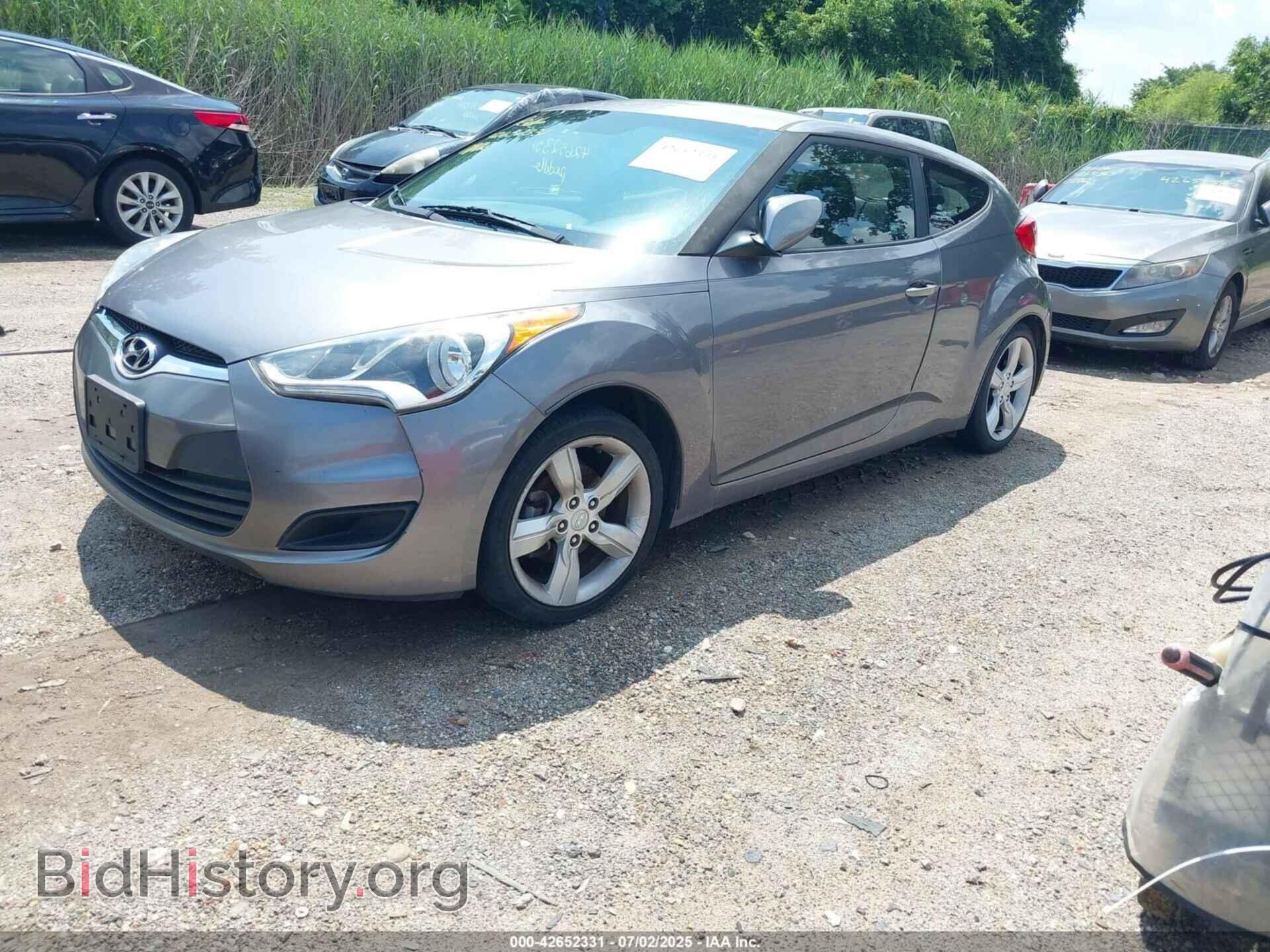 2014 HYUNDAI VELOSTER - VIN: KMHTC6AD7EU184390 - Фото 2