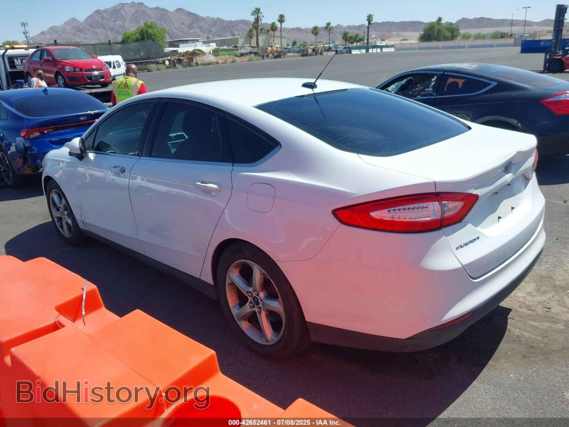 2014 FORD FUSION - VIN: 1FA6P0G70E5381308 - Фото 3