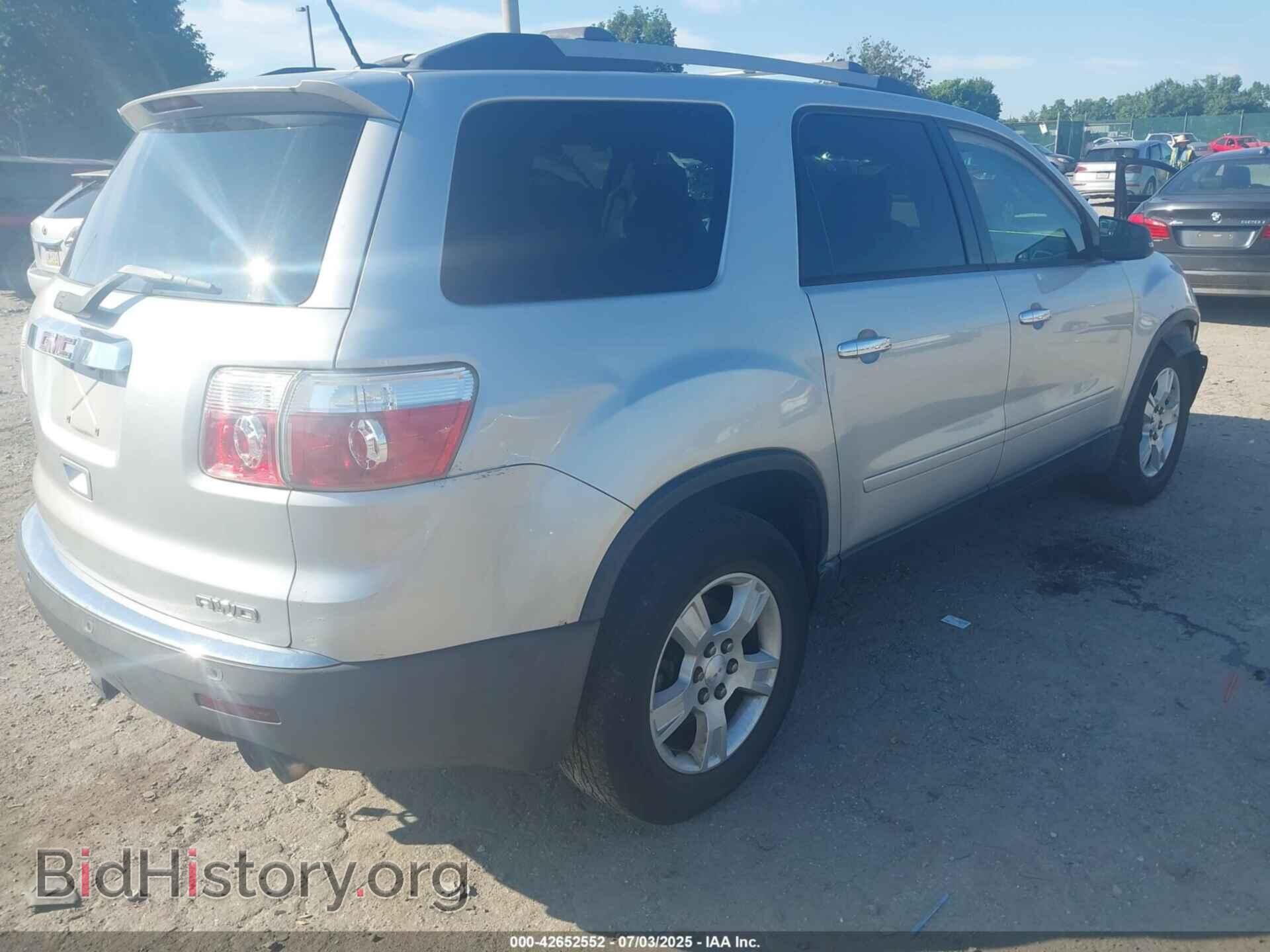 2010 GMC ACADIA - VIN: 1GKLVLED7AJ233143 - Фото 4